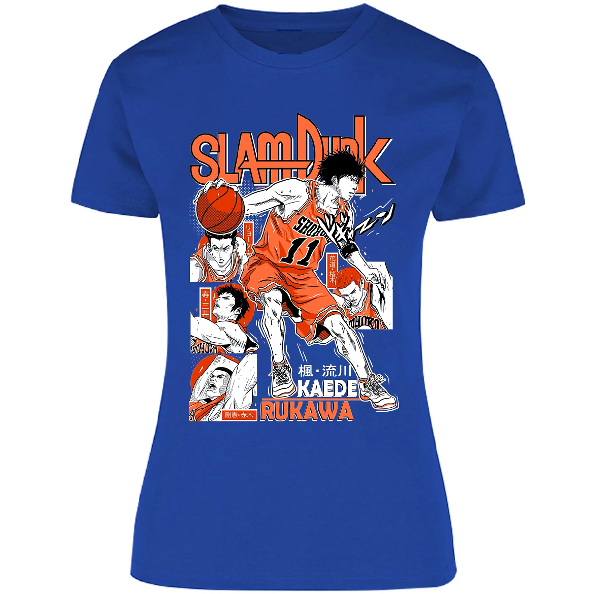 Blusa Slam Dunk Rukawa Slam Dunk Blusa para Mujer 1