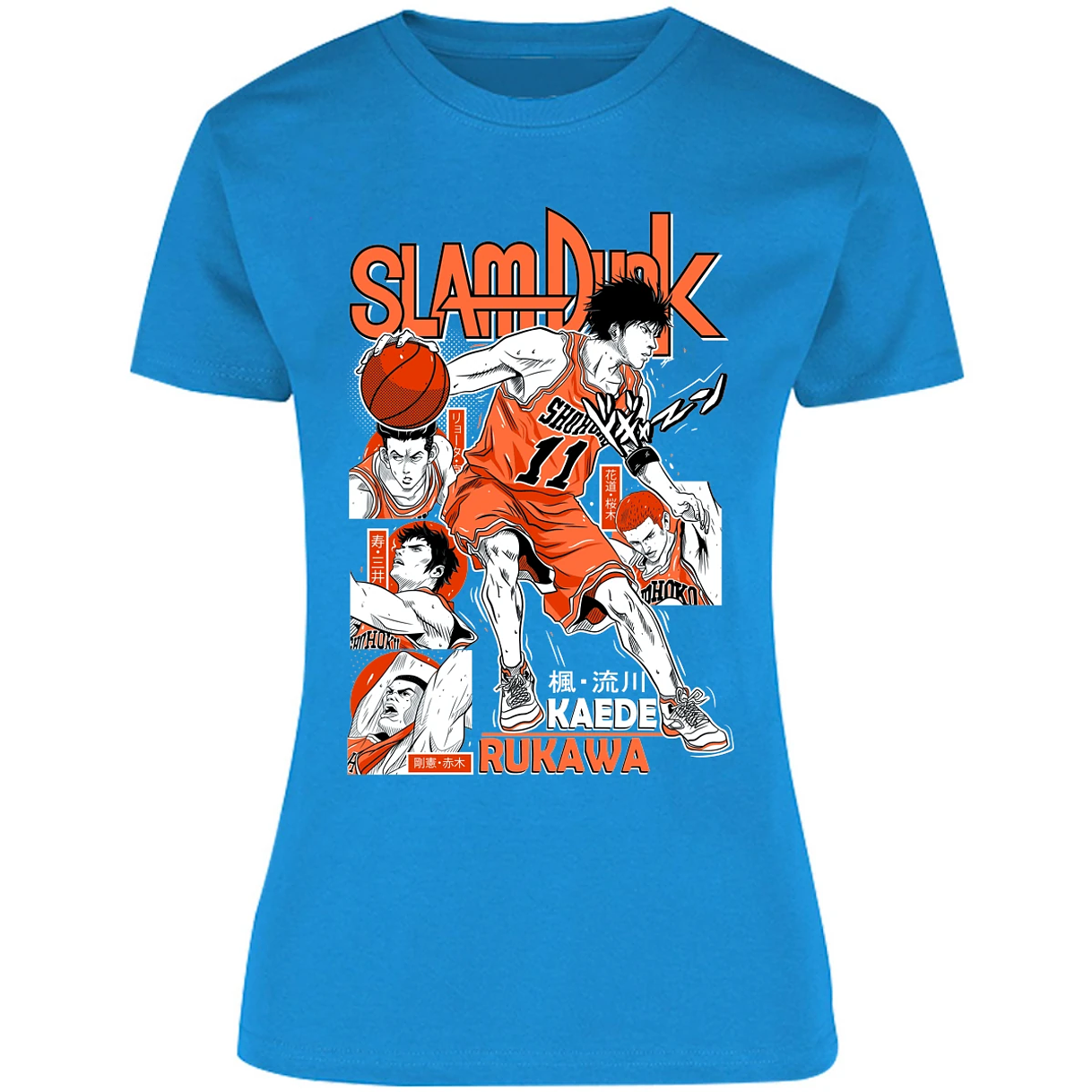 Blusa Slam Dunk Rukawa Slam Dunk Blusa para Mujer 2