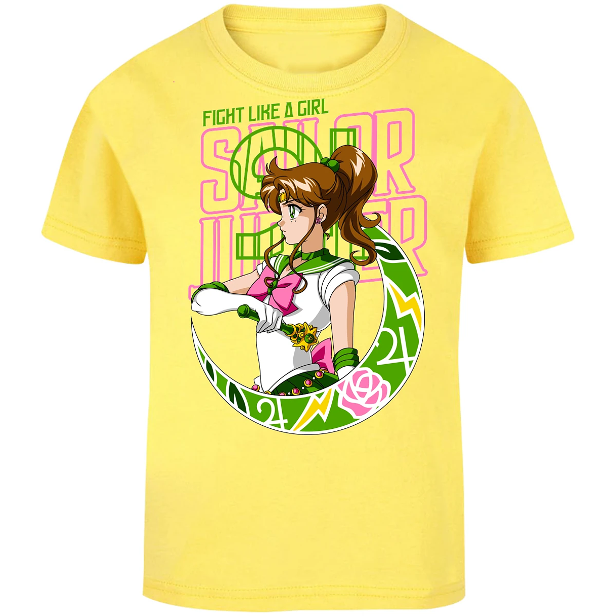 Playera Sailor Moon Sailor Moon Jupiter para Niño 15