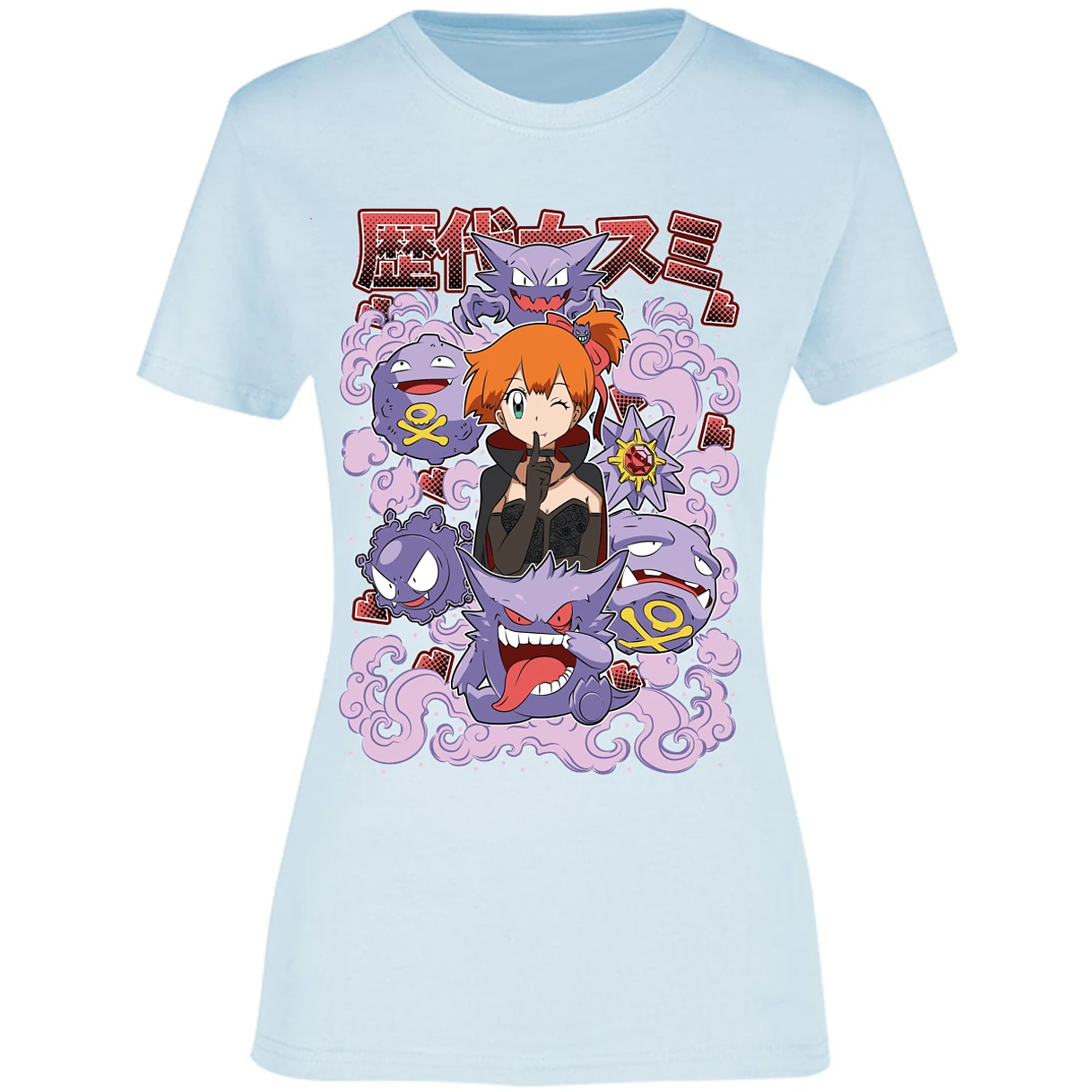 Blusa Pokemon Misty Halloween Pokemon Blusa para Mujer 10