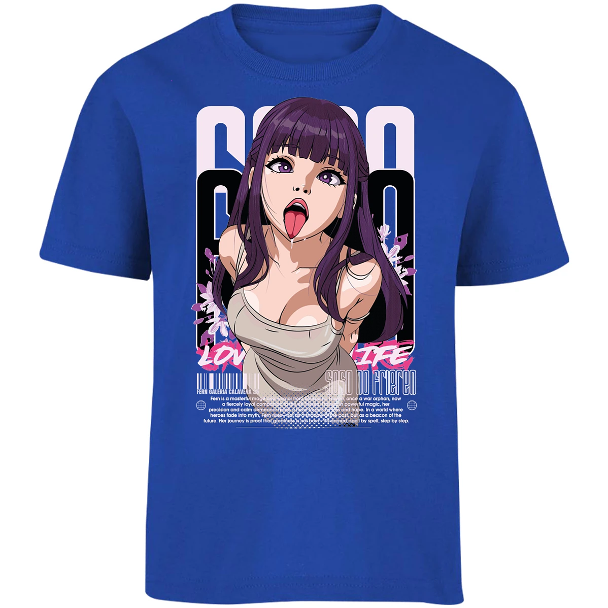 Playera Soso No Frieren Fern Waifu para Niño 2