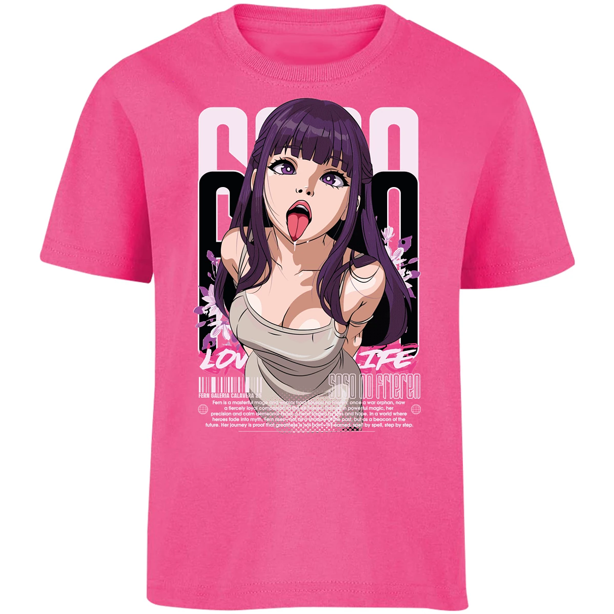 Playera Soso No Frieren Fern Waifu para Niño 12