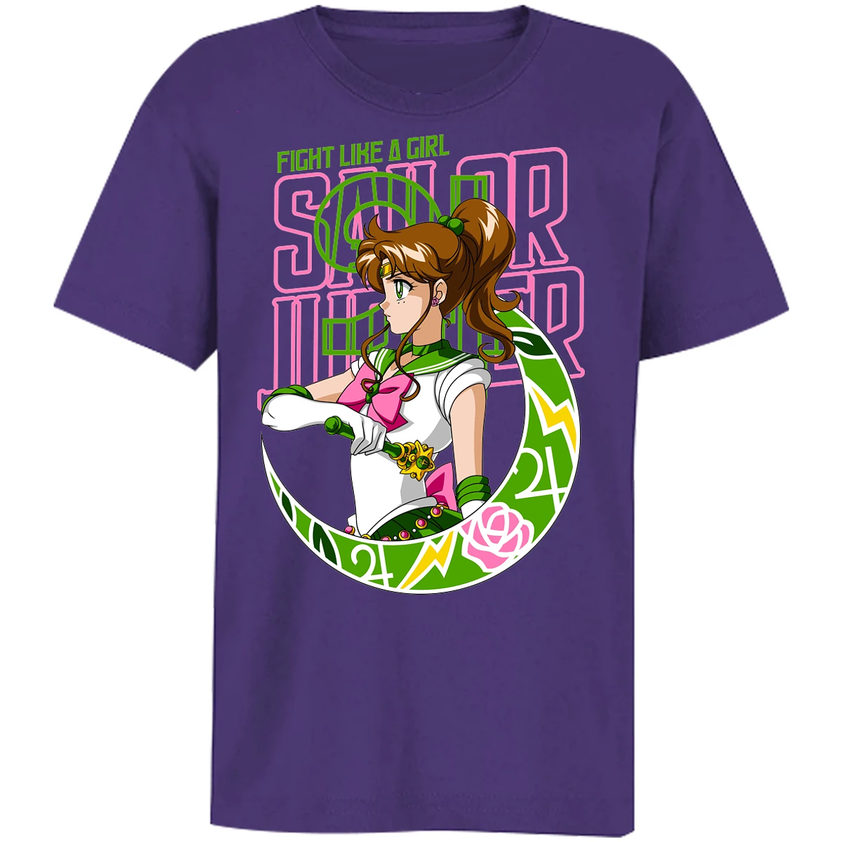 Playera Sailor Moon Sailor Moon Jupiter para Niño 4