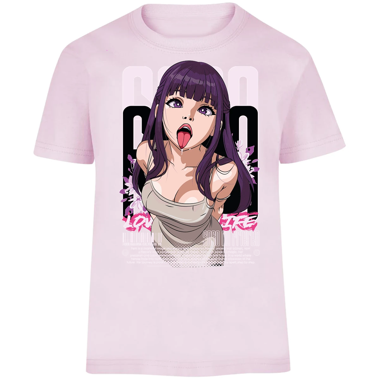 Playera Soso No Frieren Fern Waifu para Niño 14