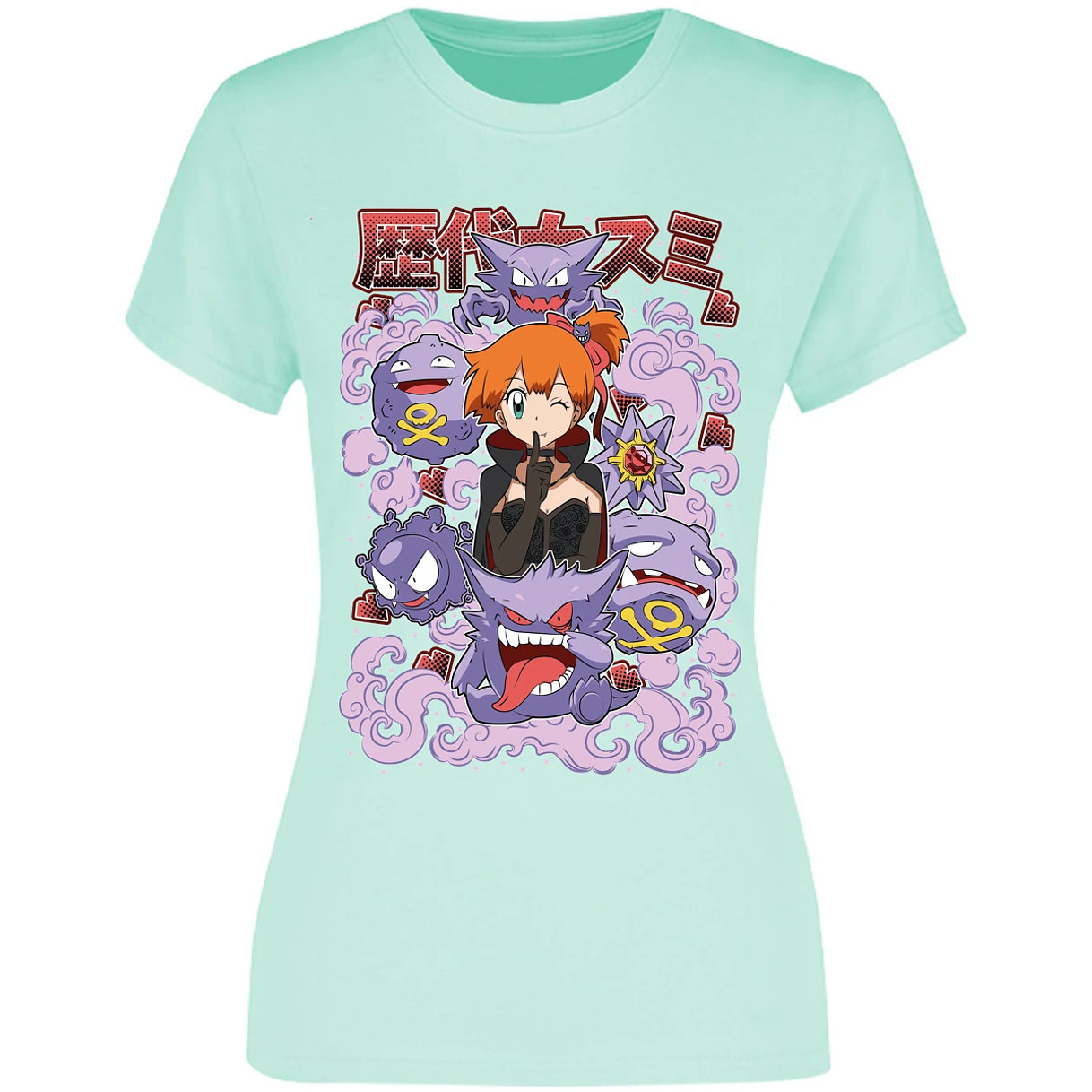 Blusa Pokemon Misty Halloween Pokemon Blusa para Mujer 13