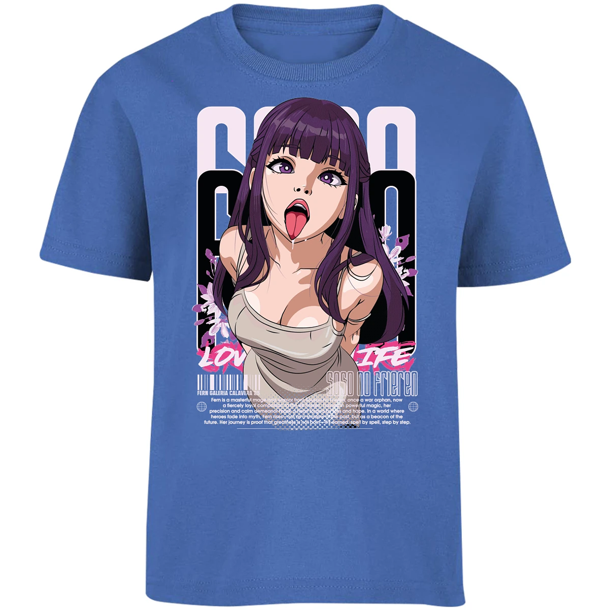 Playera Soso No Frieren Fern Waifu para Niño 15