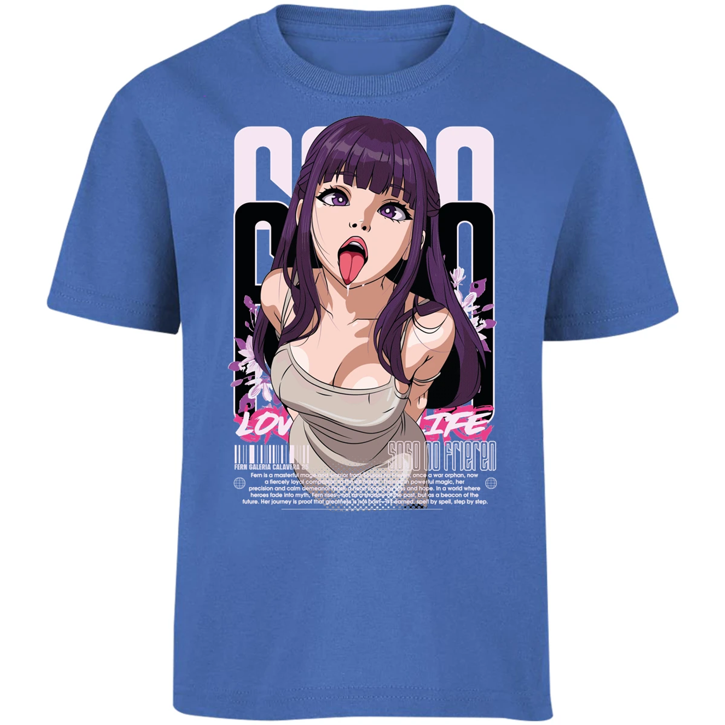 Playera Soso No Frieren Fern Waifu para Niño 15