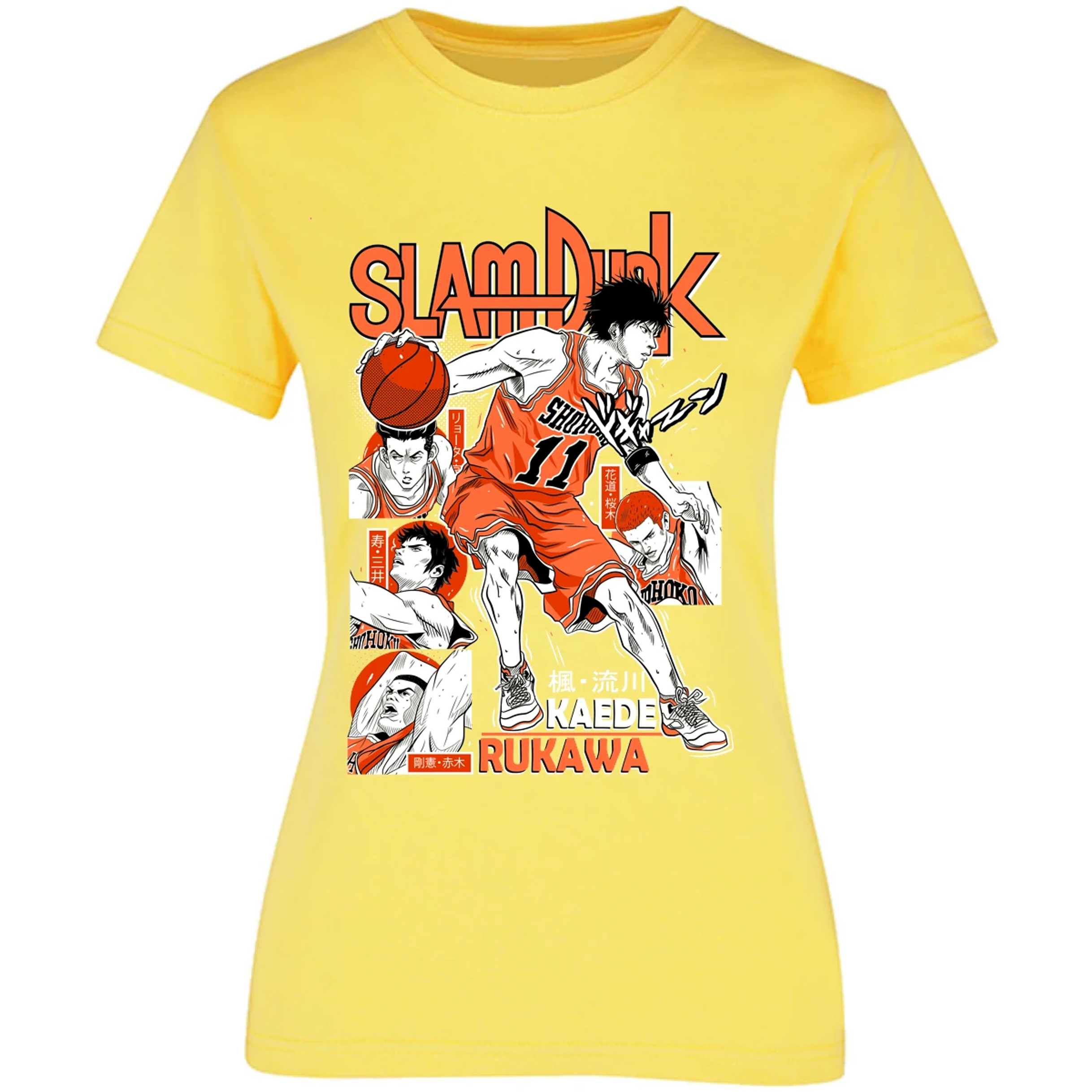 Blusa Slam Dunk Rukawa Slam Dunk Blusa para Mujer 4
