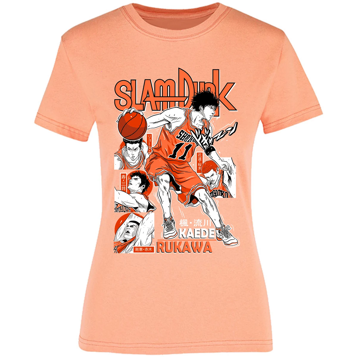 Blusa Slam Dunk Rukawa Slam Dunk Blusa para Mujer 8