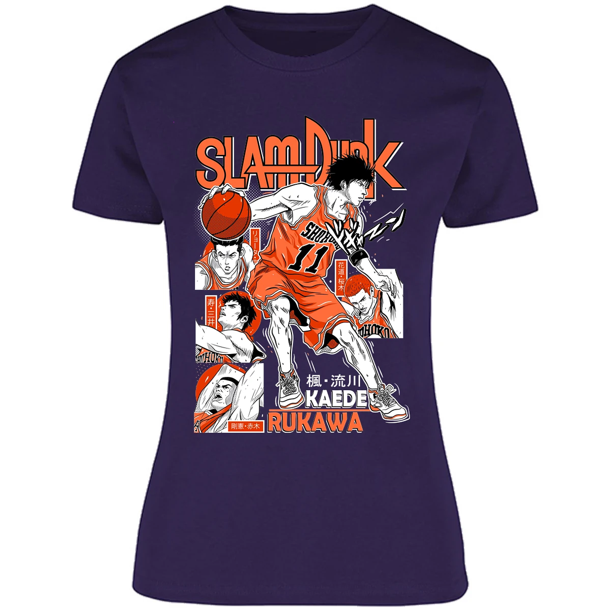 Blusa Slam Dunk Rukawa Slam Dunk Blusa para Mujer 10
