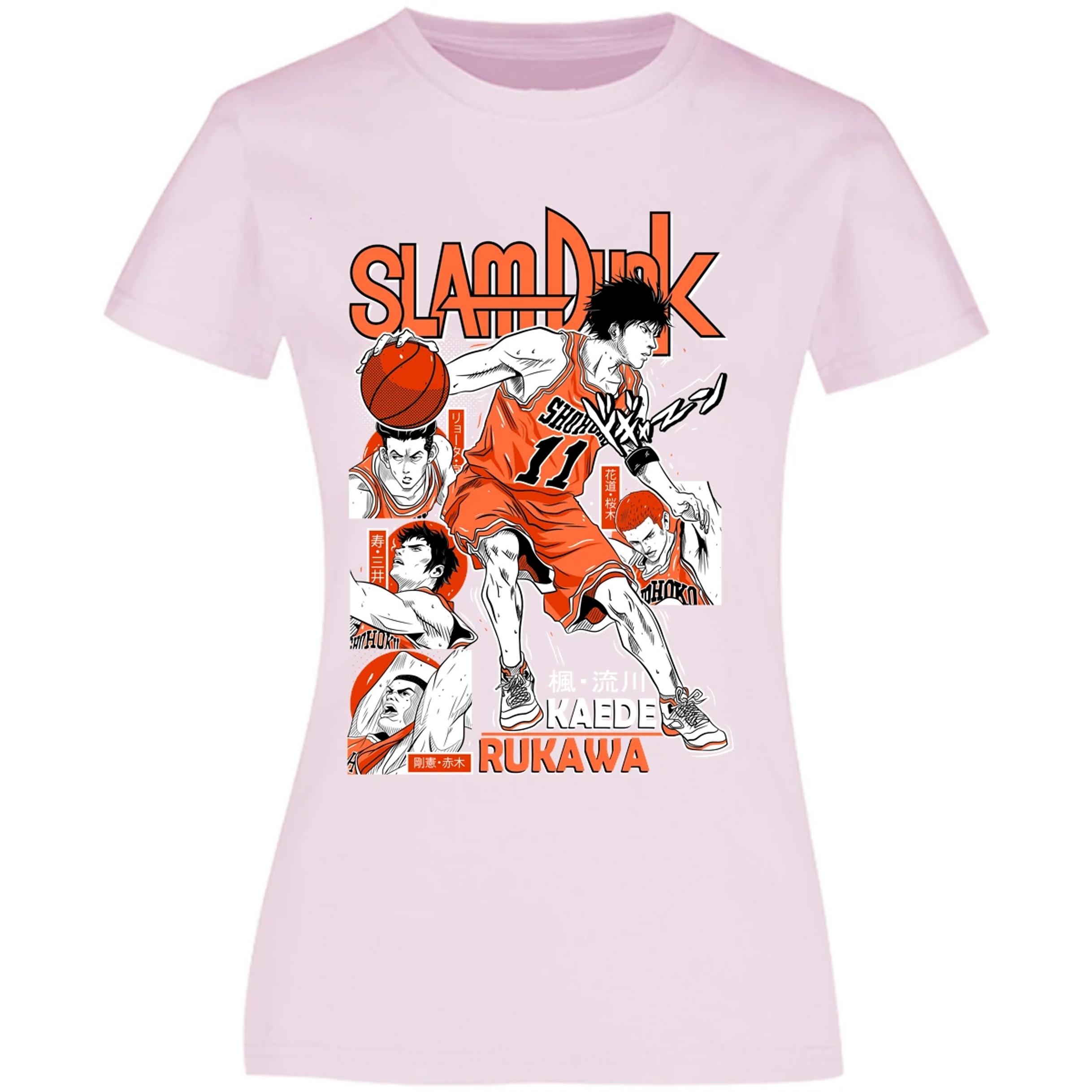 Blusa Slam Dunk Rukawa Slam Dunk Blusa para Mujer 16
