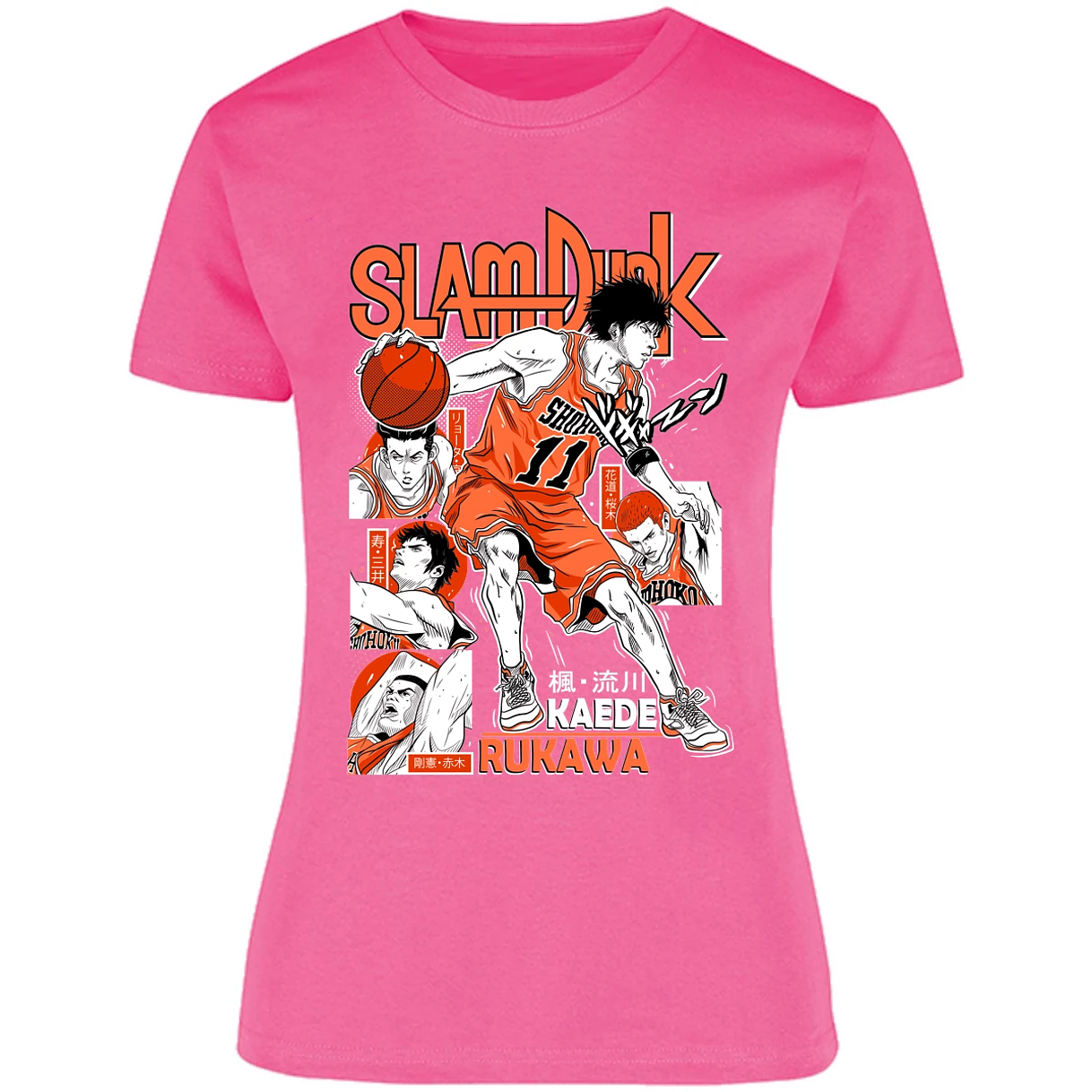 Blusa Slam Dunk Rukawa Slam Dunk Blusa para Mujer 17