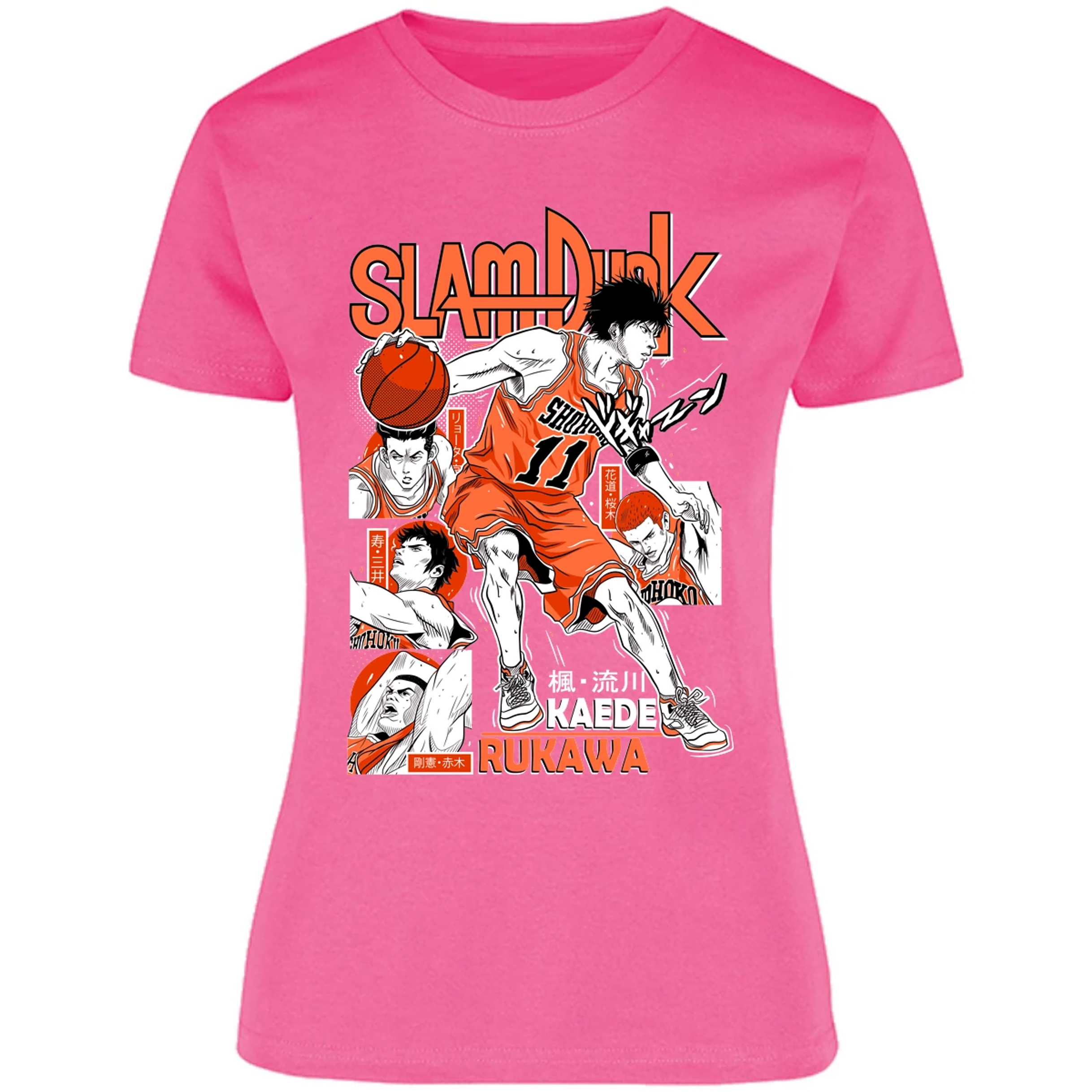 Blusa Slam Dunk Rukawa Slam Dunk Blusa para Mujer 17