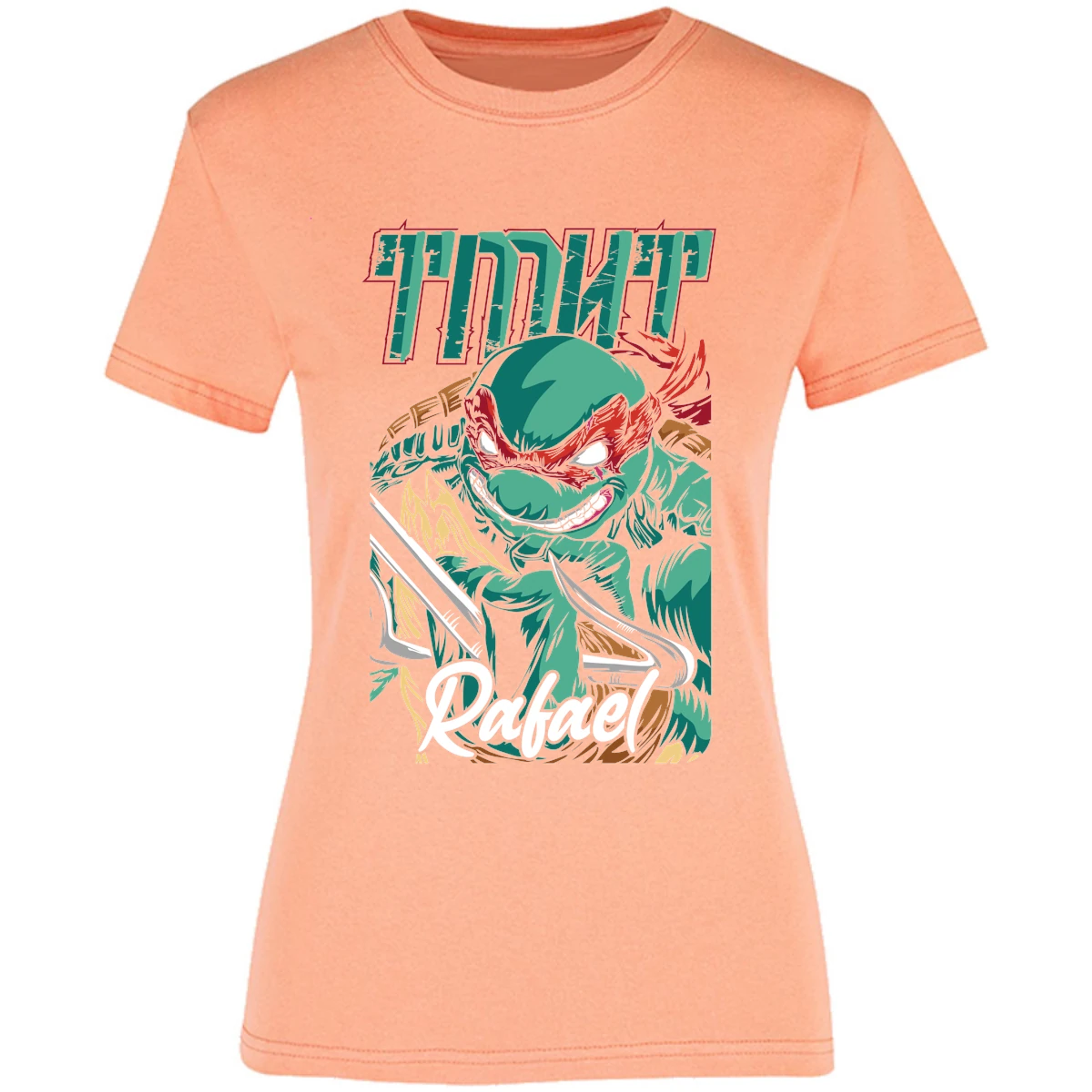 Blusa Ninja Turtles Rafael Tmnt Blusa para Mujer 8