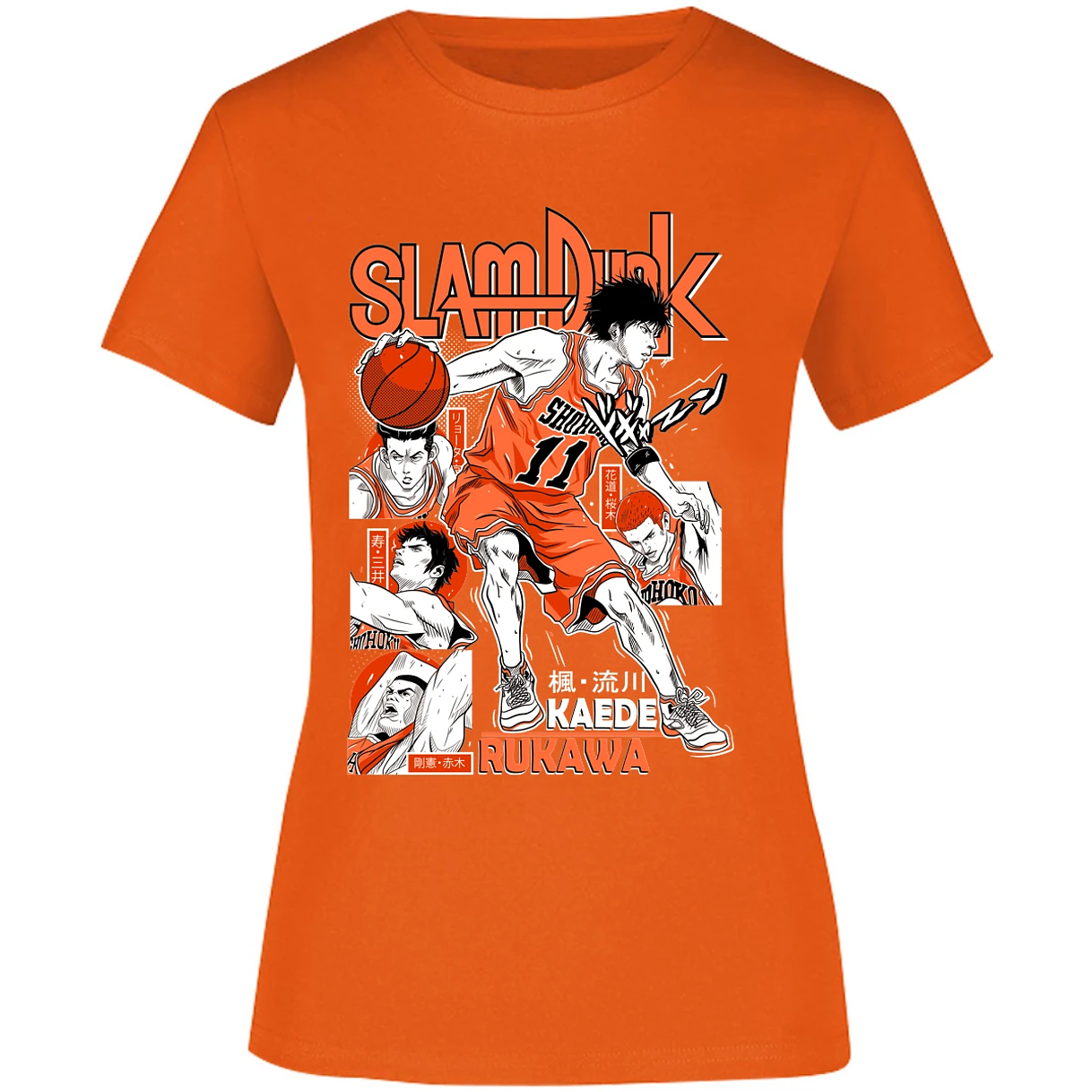 Blusa Slam Dunk Rukawa Slam Dunk Blusa para Mujer 18