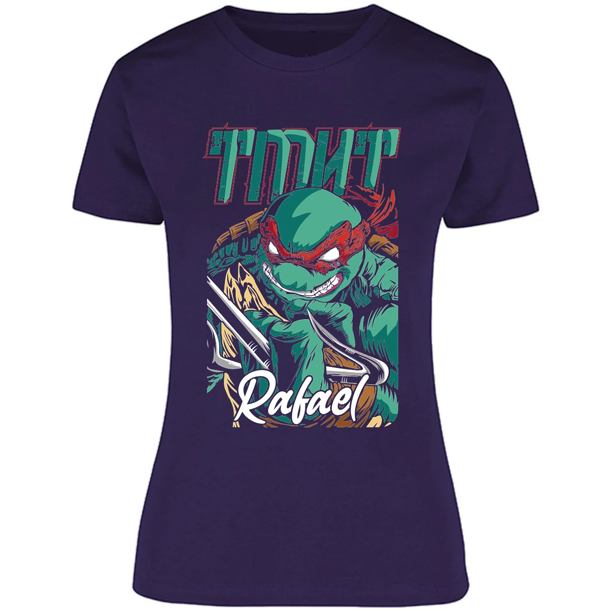 Blusa Ninja Turtles Rafael Tmnt Blusa para Mujer 9