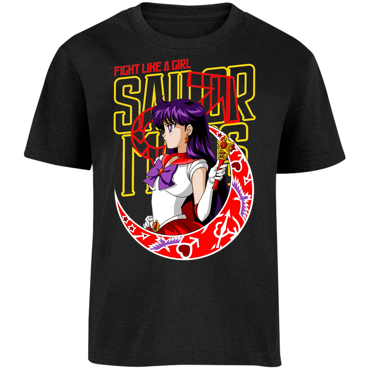 Playera Sailor Moon Sailor Moon Mars para Niño 4