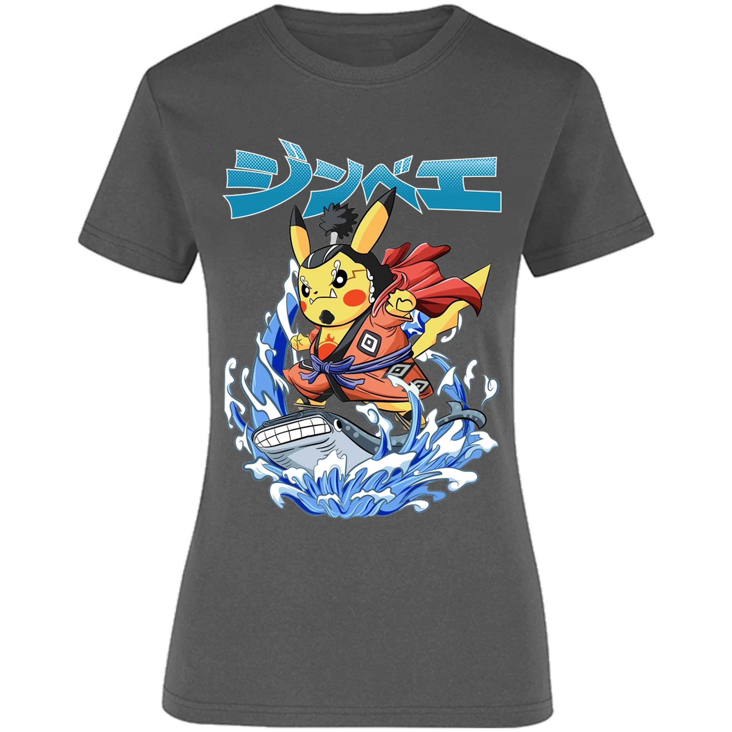 Blusa Pokemon Pikachu One Piece Blusa para Mujer 10