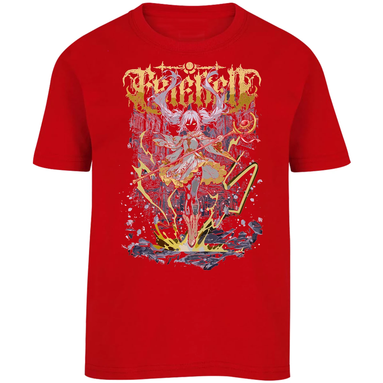 Playera Soso No Frieren Frieren Auto para Niño 7