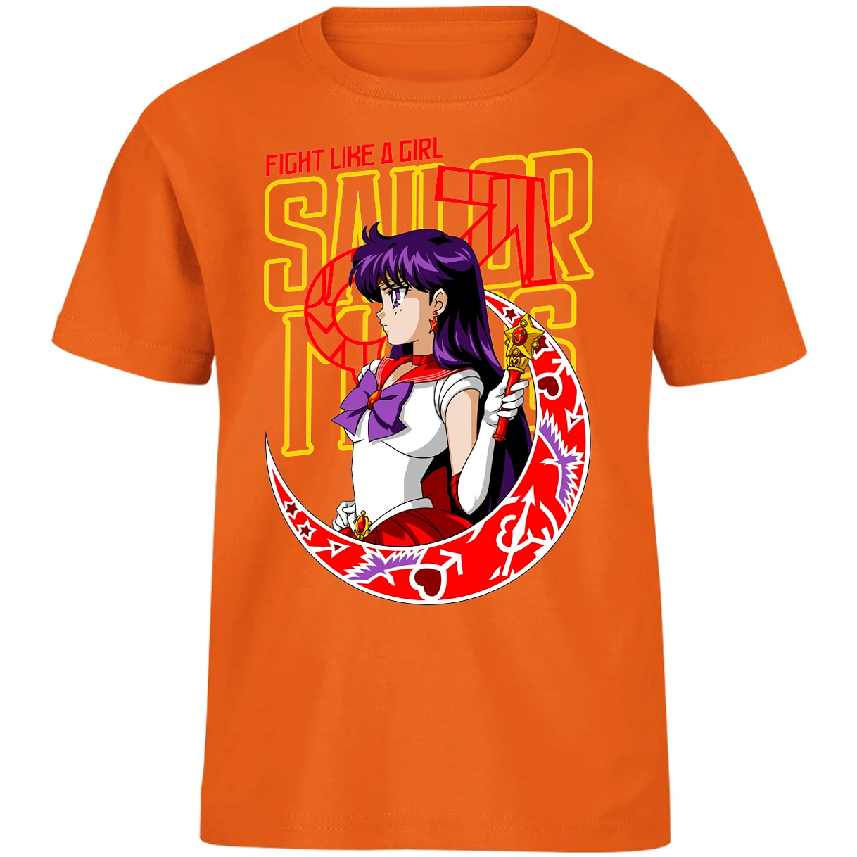 Playera Sailor Moon Sailor Moon Mars para Niño 8