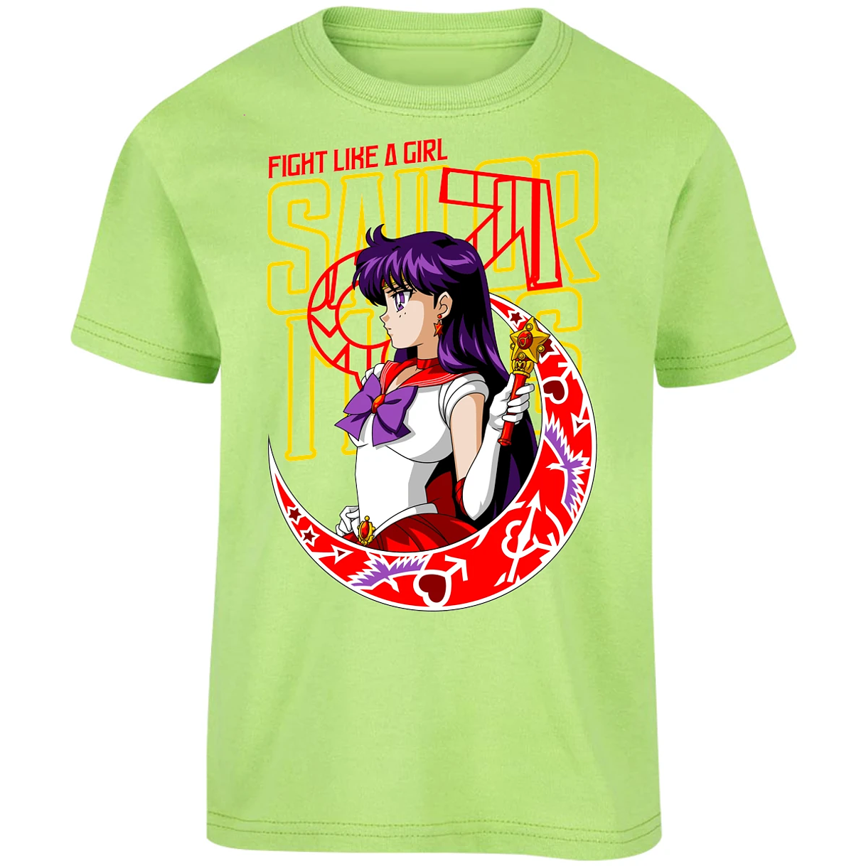 Playera Sailor Moon Sailor Moon Mars para Niño 6