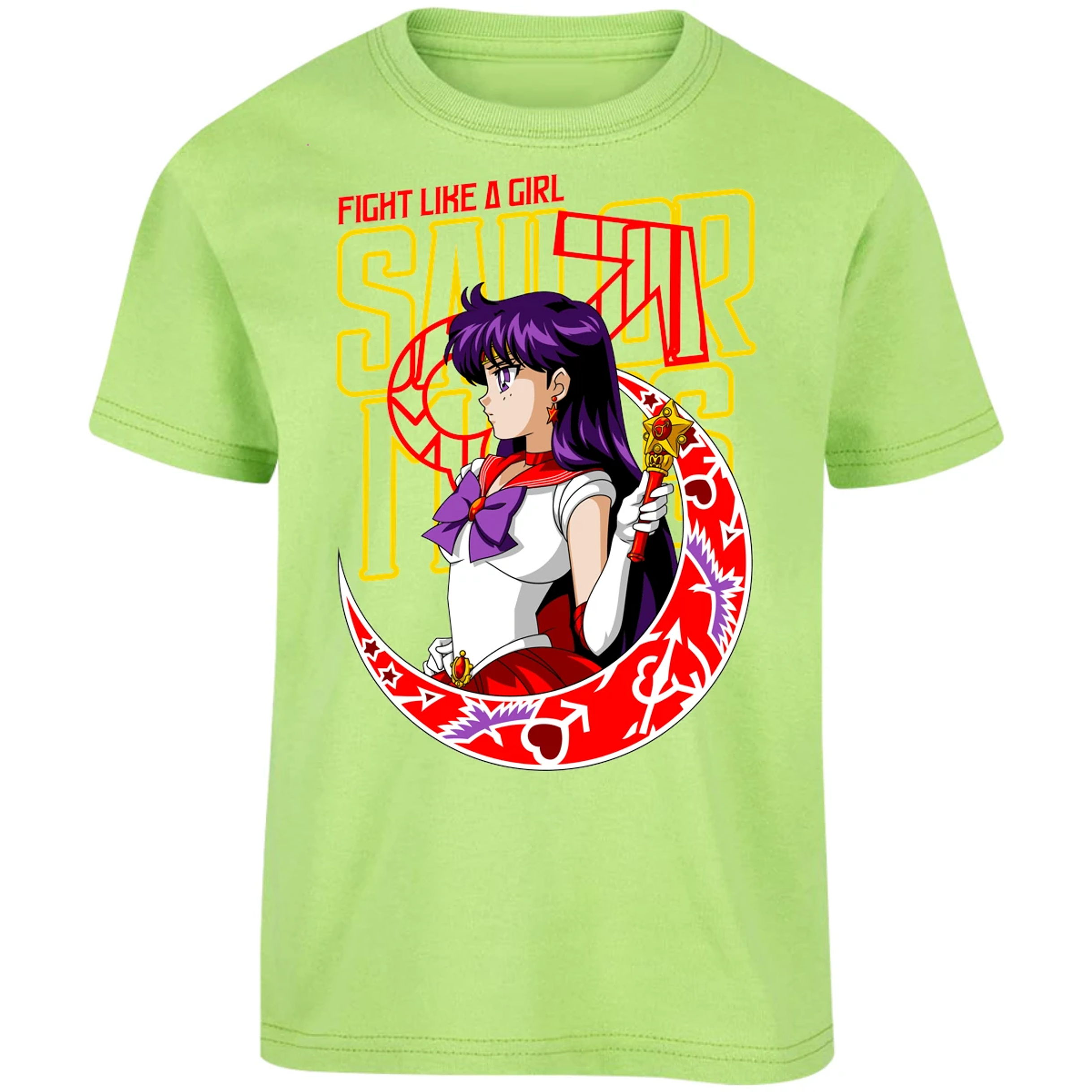 Playera Sailor Moon Sailor Moon Mars para Niño 6