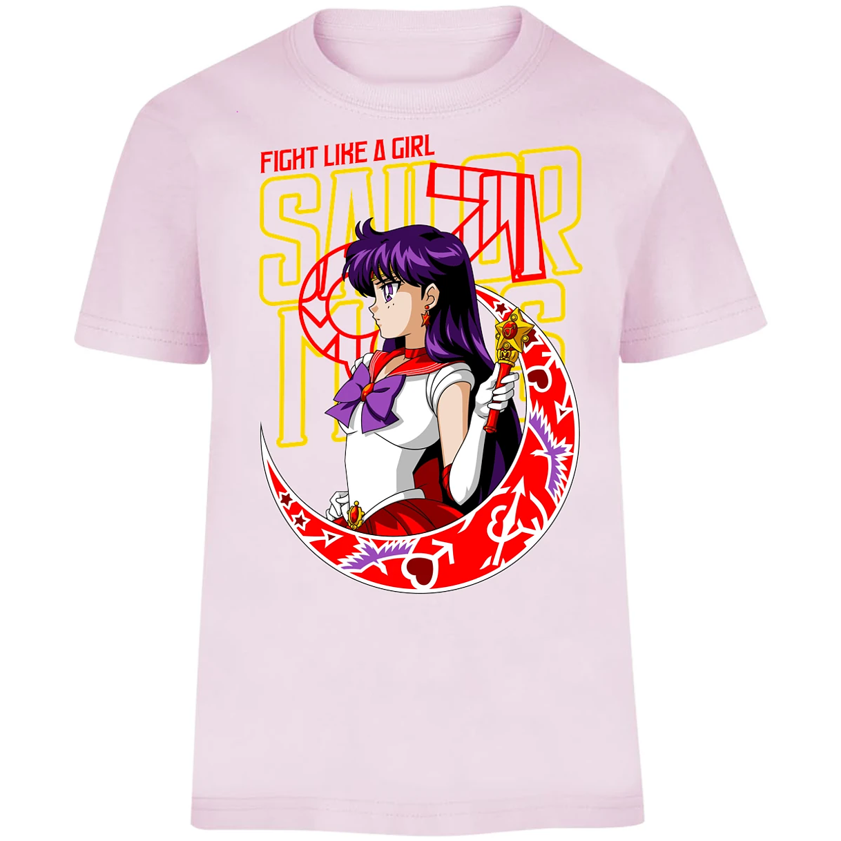 Playera Sailor Moon Sailor Moon Mars para Niño 10