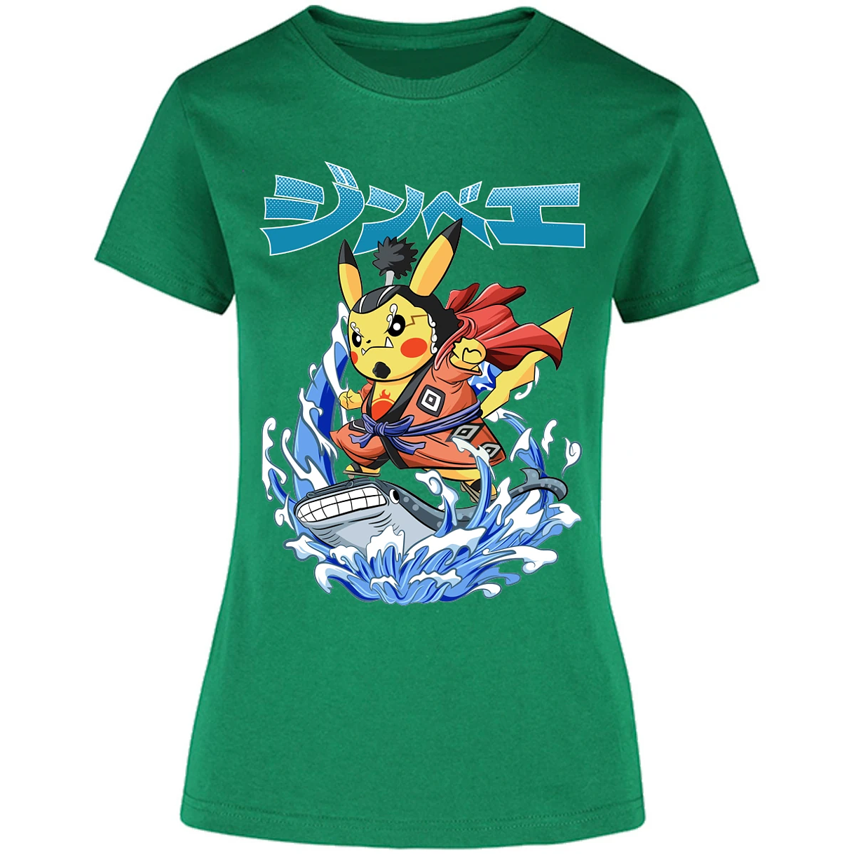 Blusa Pokemon Pikachu One Piece Blusa para Mujer 5