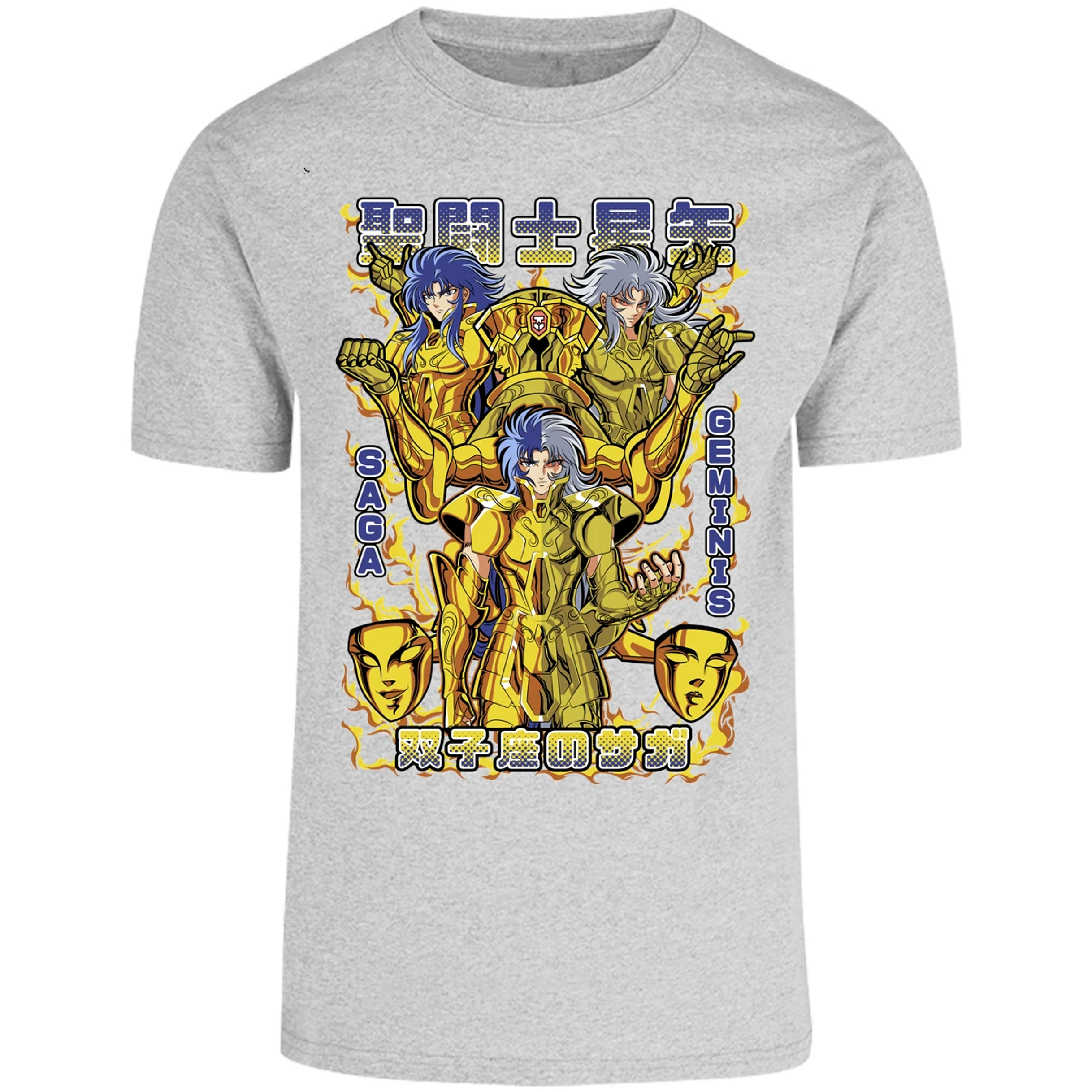 Playera Saint Seiya Saga De Geminis para Adulto 1