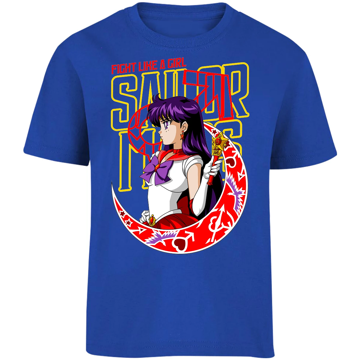 Playera Sailor Moon Sailor Moon Mars para Niño 11