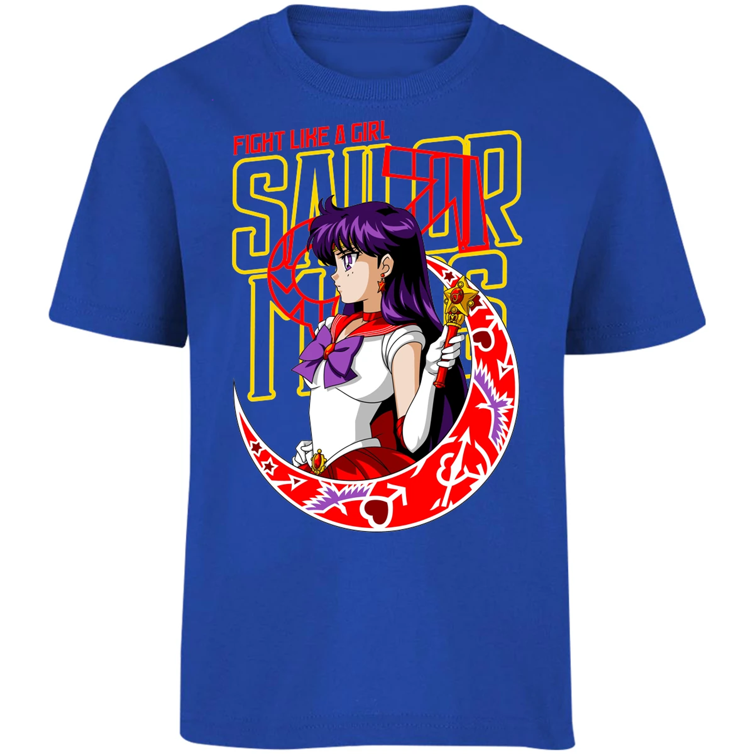 Playera Sailor Moon Sailor Moon Mars para Niño 11