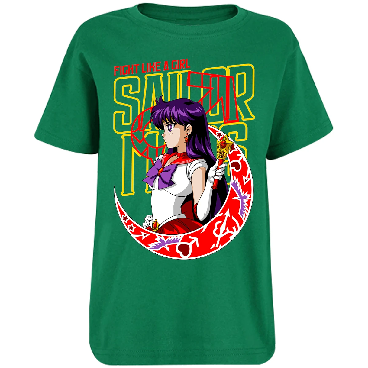 Playera Sailor Moon Sailor Moon Mars para Niño 12