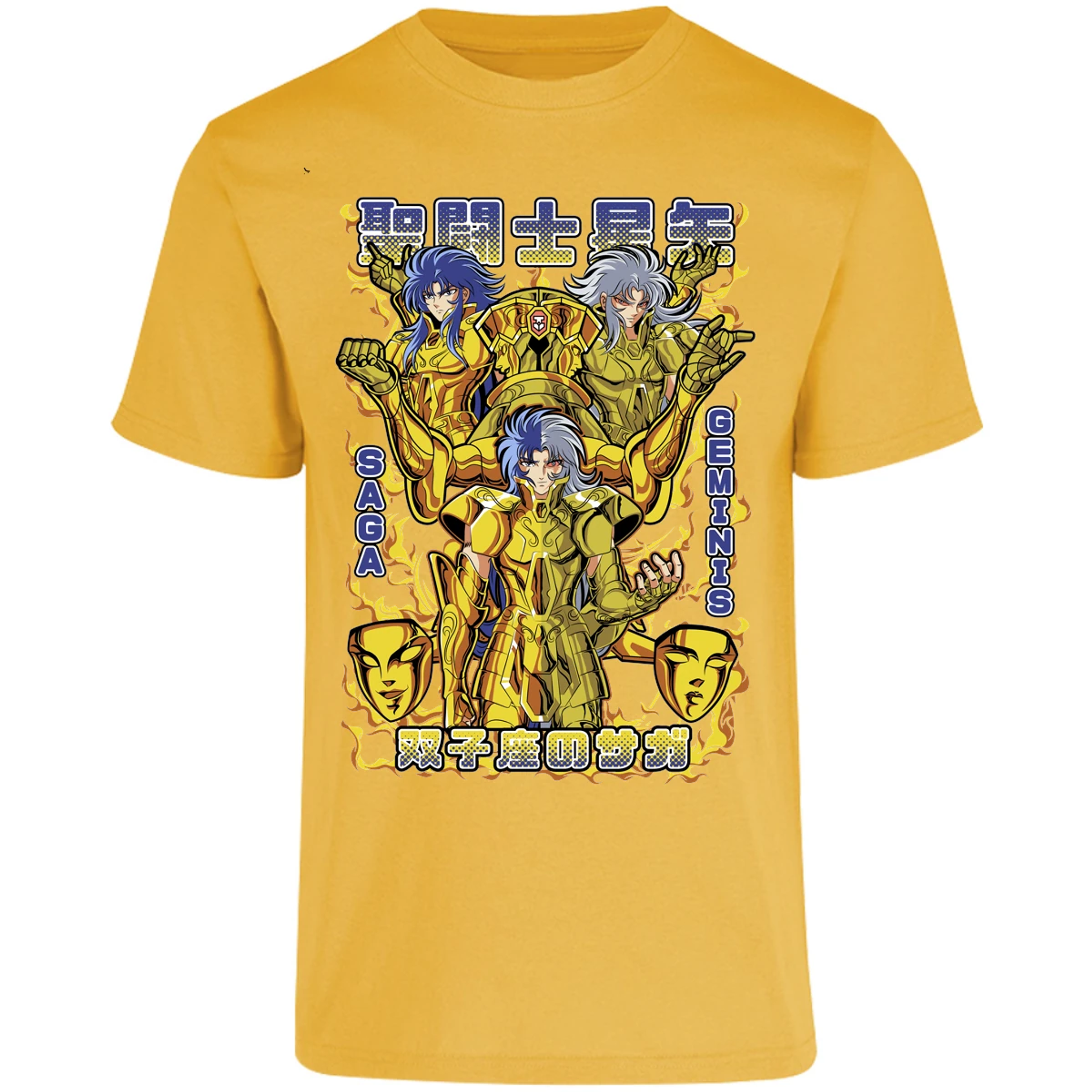 Playera Saint Seiya Saga De Geminis para Adulto 29