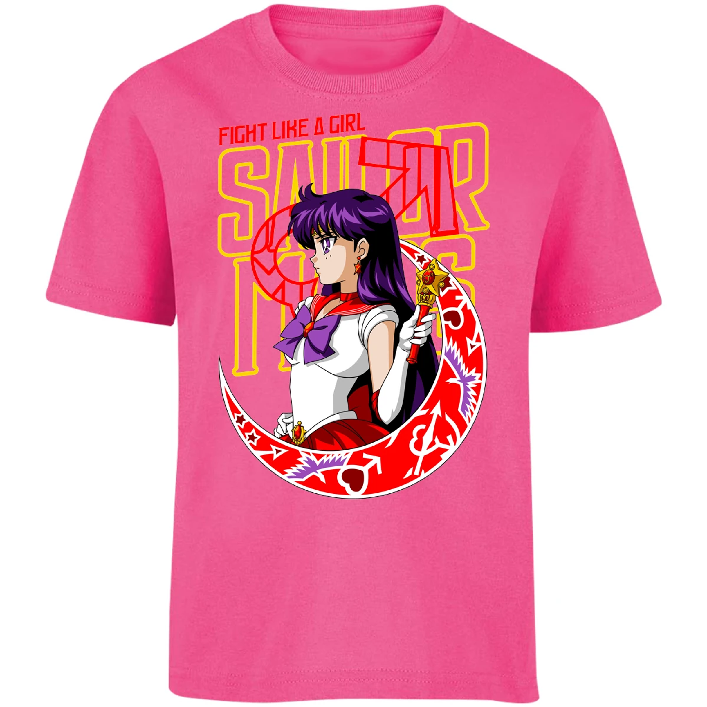 Playera Sailor Moon Sailor Moon Mars para Niño 15
