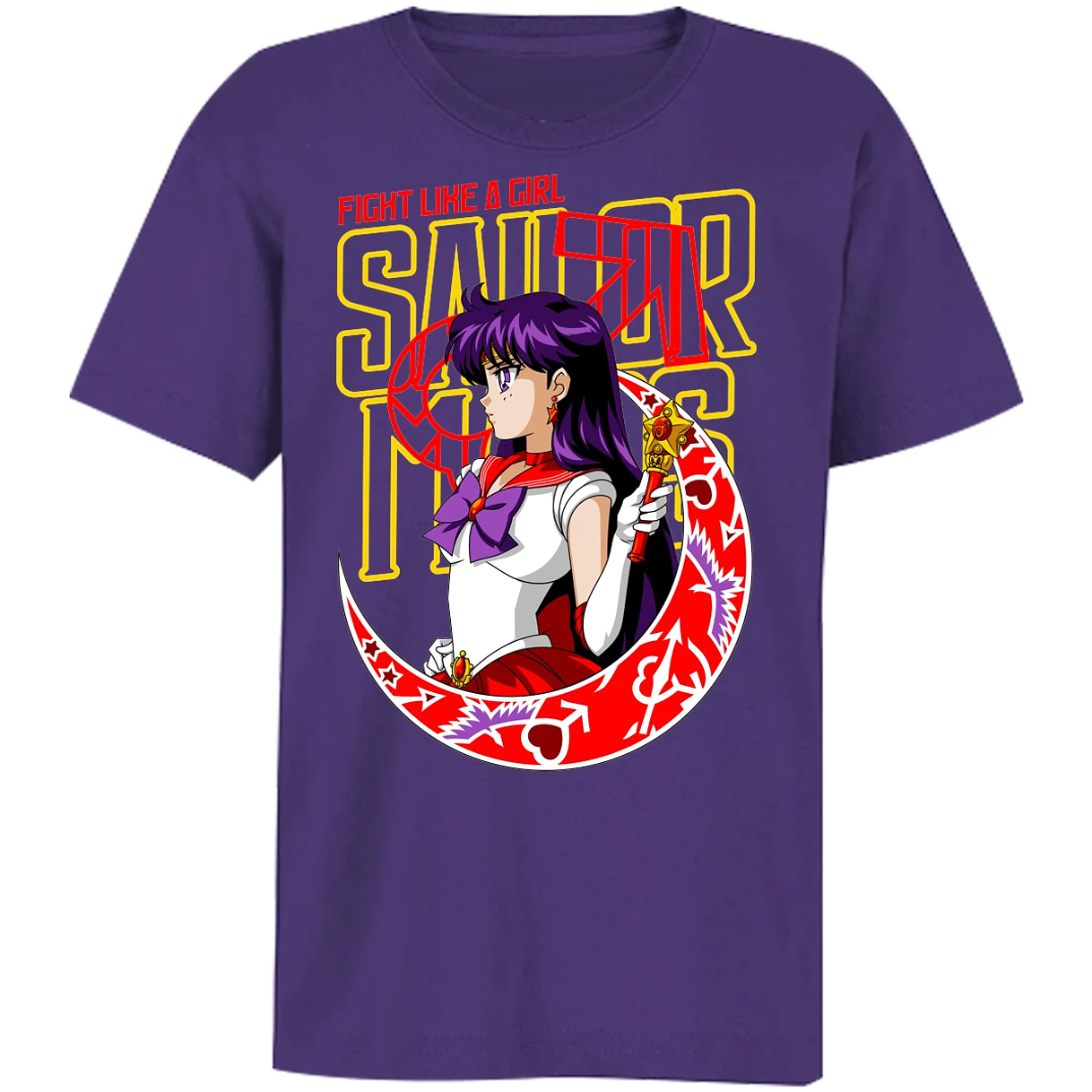 Playera Sailor Moon Sailor Moon Mars para Niño 16