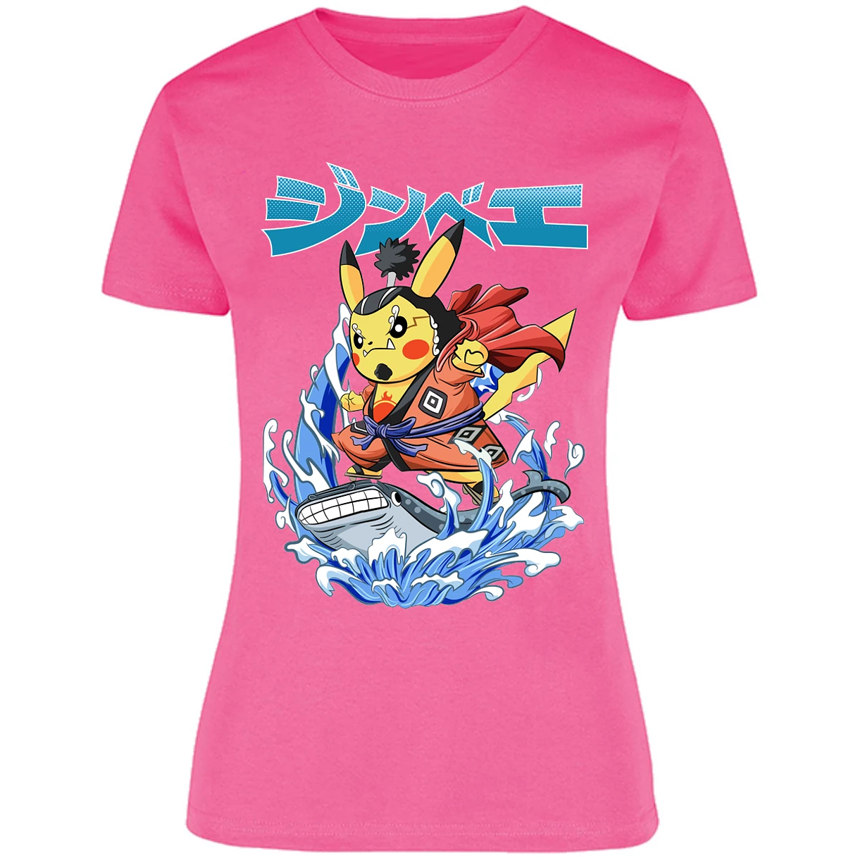 Blusa Pokemon Pikachu One Piece Blusa para Mujer 3