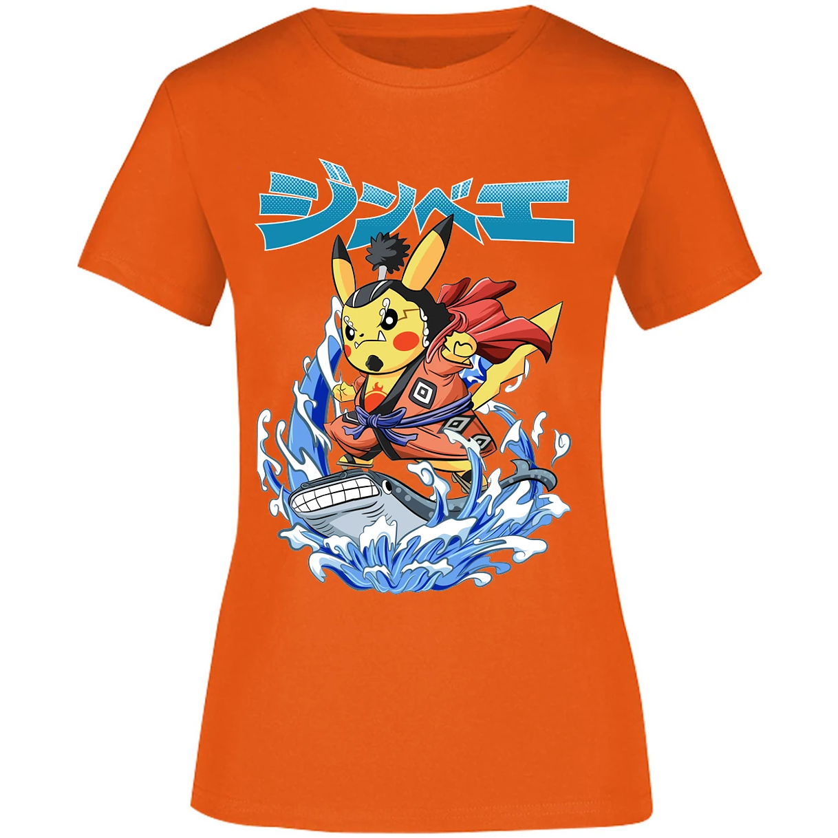 Blusa Pokemon Pikachu One Piece Blusa para Mujer 7