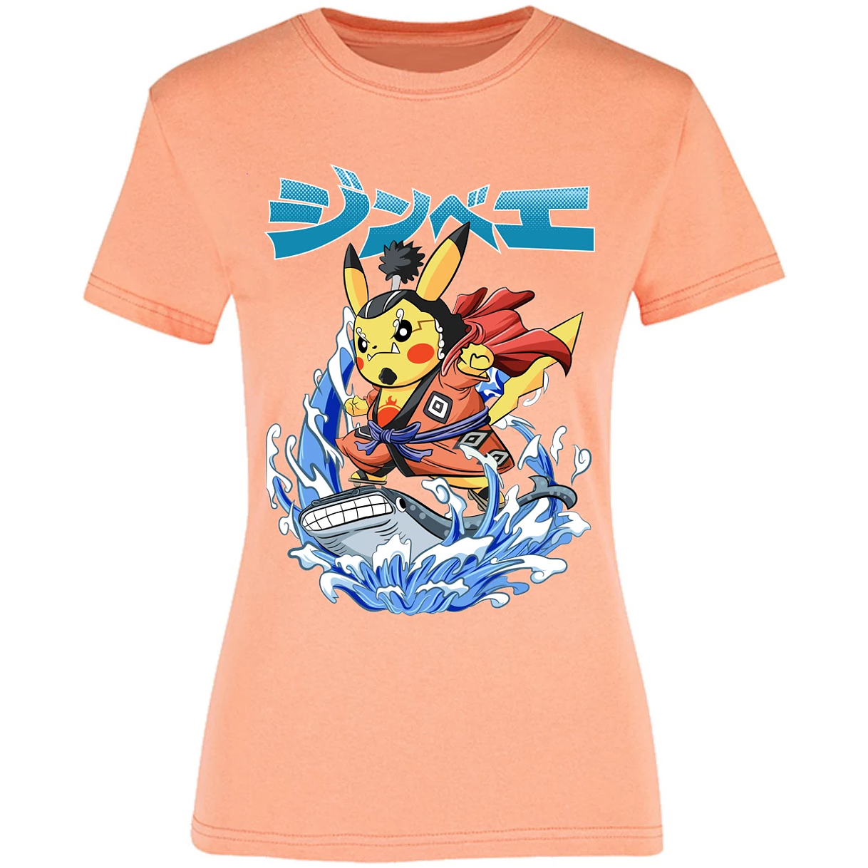 Blusa Pokemon Pikachu One Piece Blusa para Mujer 11