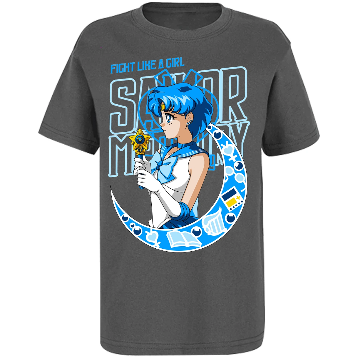 Playera Sailor Moon Sailor Moon Mercury para Niño 2