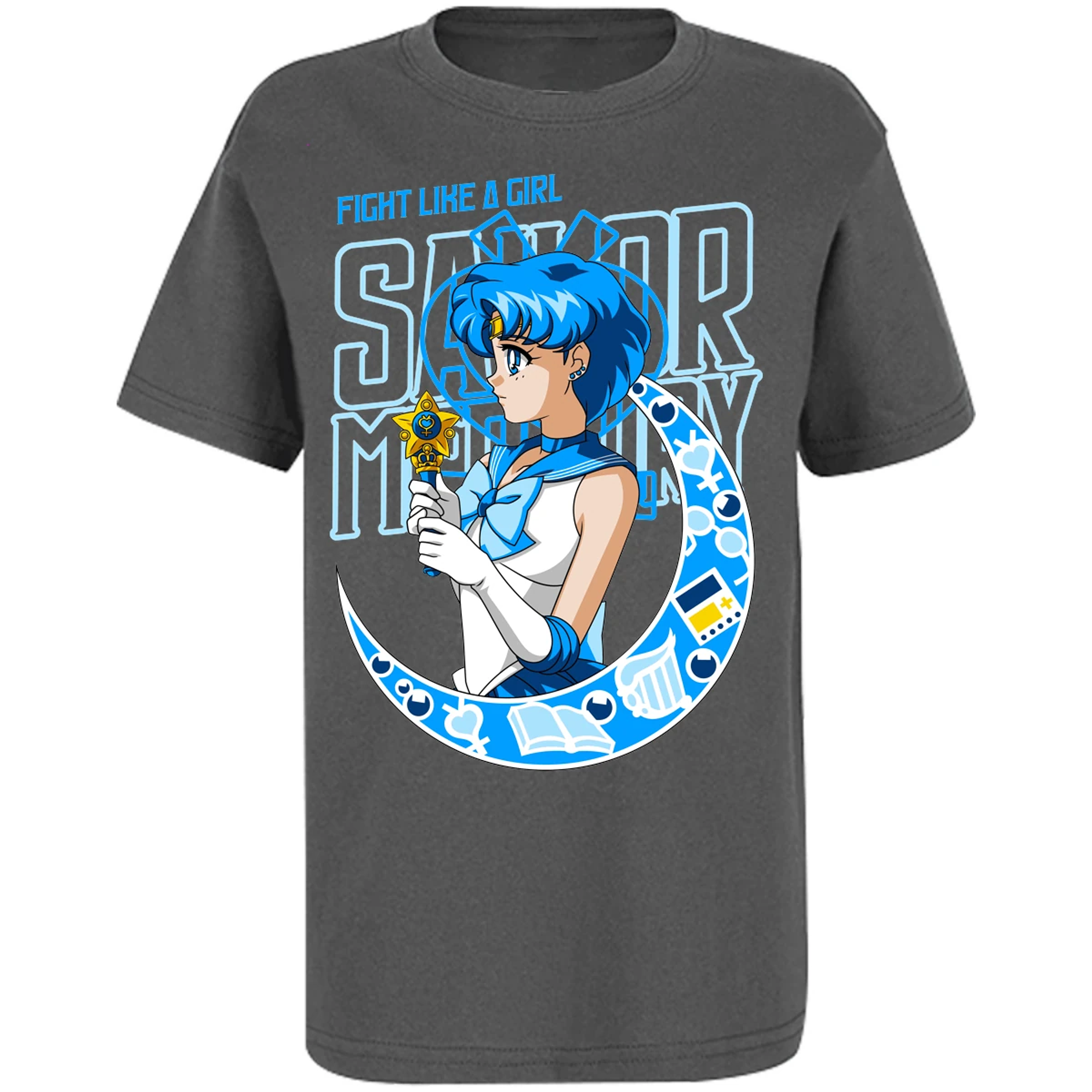 Playera Sailor Moon Sailor Moon Mercury para Niño 2