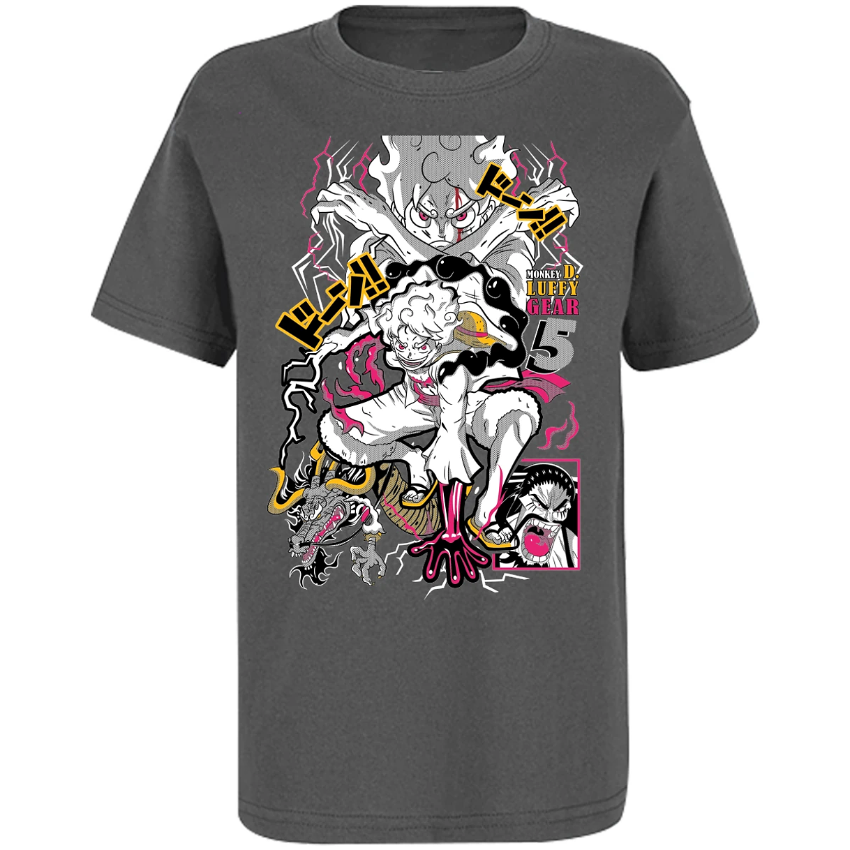Playera One Piece Luffy Gear 5 para Niño 13