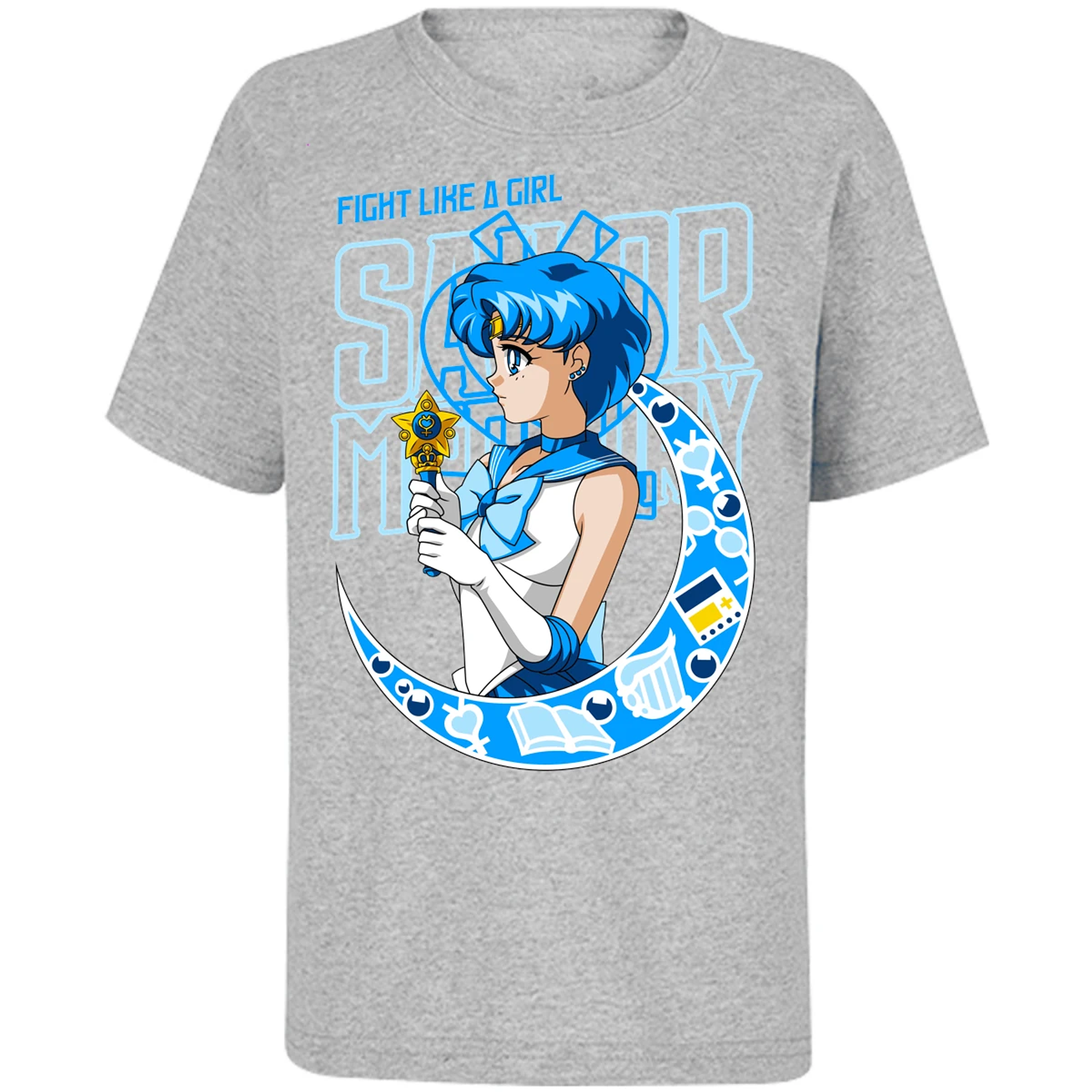 Playera Sailor Moon Sailor Moon Mercury para Niño 4