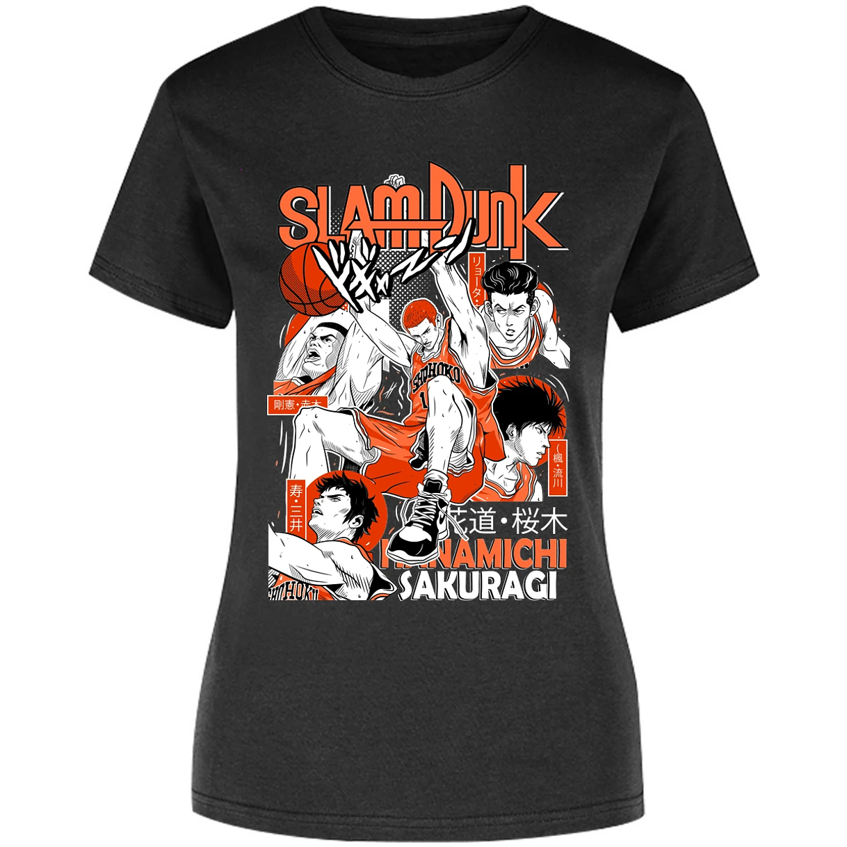 Blusa Slam Dunk Sakuragi Slam Dunk Blusa para Mujer 1
