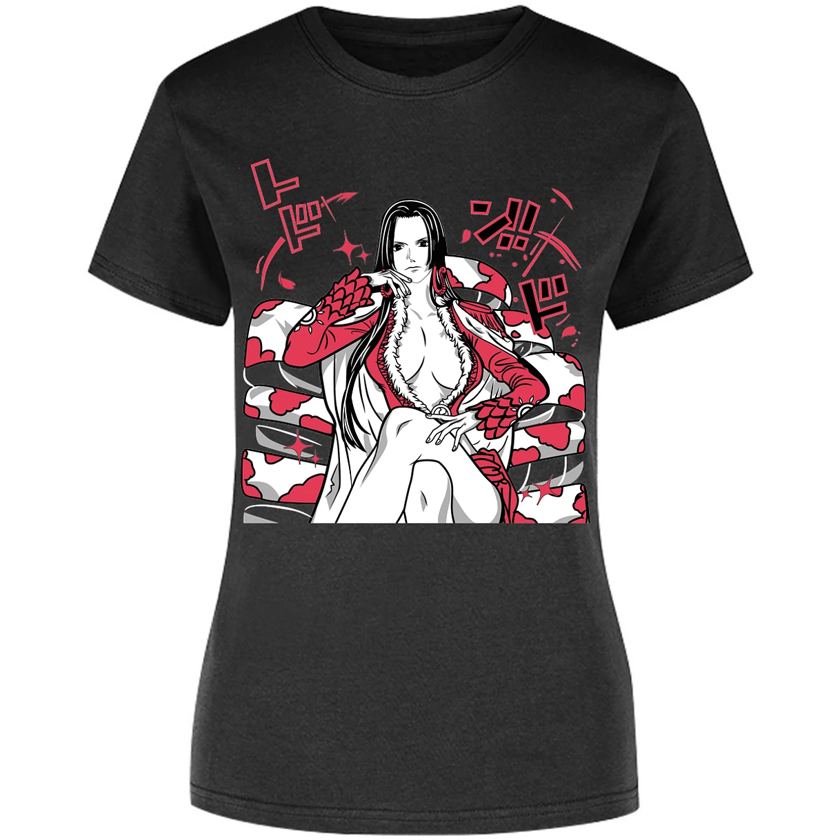 Blusa One Piece Boa Hancock Blusa para Mujer 4