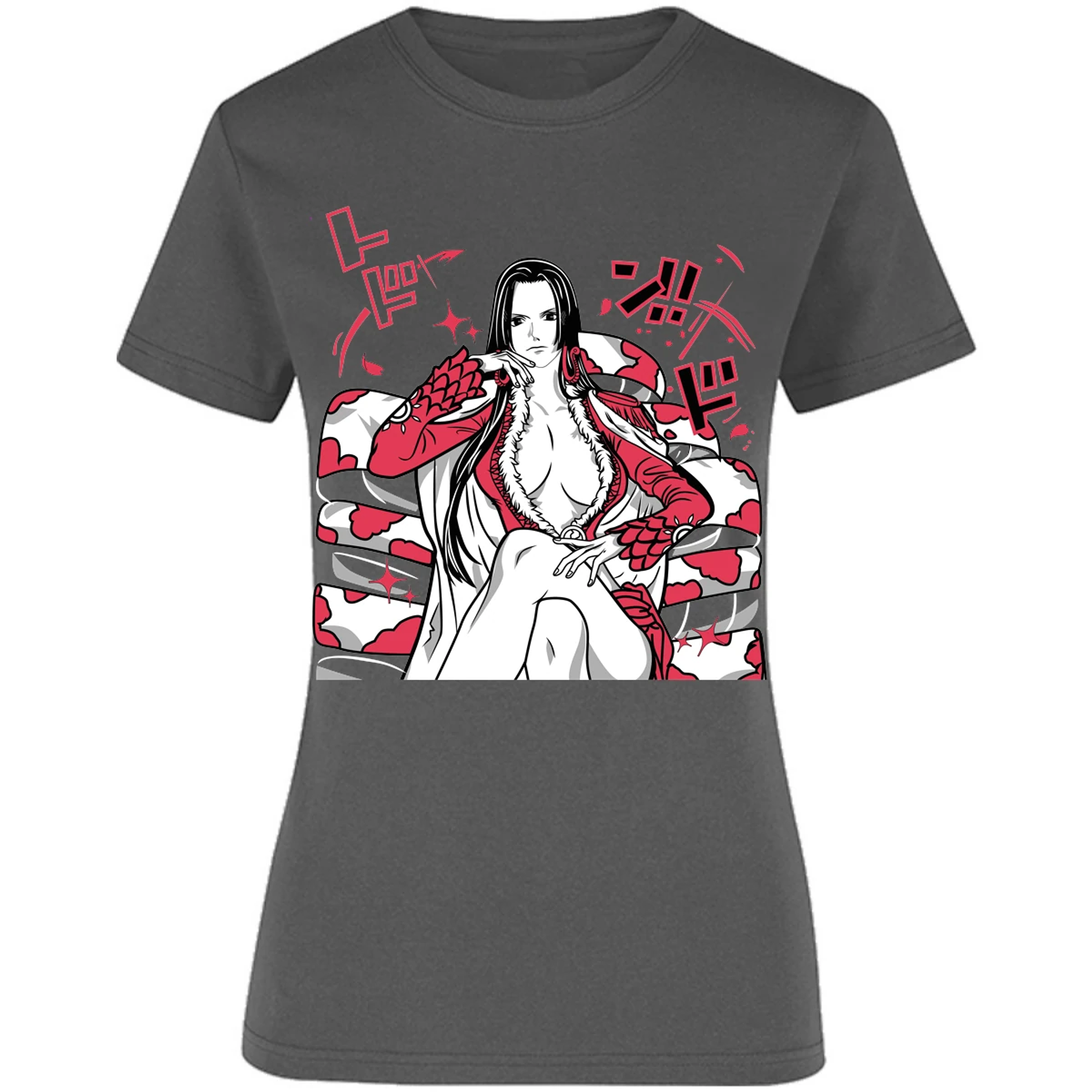 Blusa One Piece Boa Hancock Blusa para Mujer 30