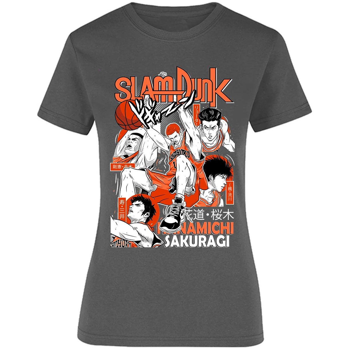 Blusa Slam Dunk Sakuragi Slam Dunk Blusa para Mujer 5