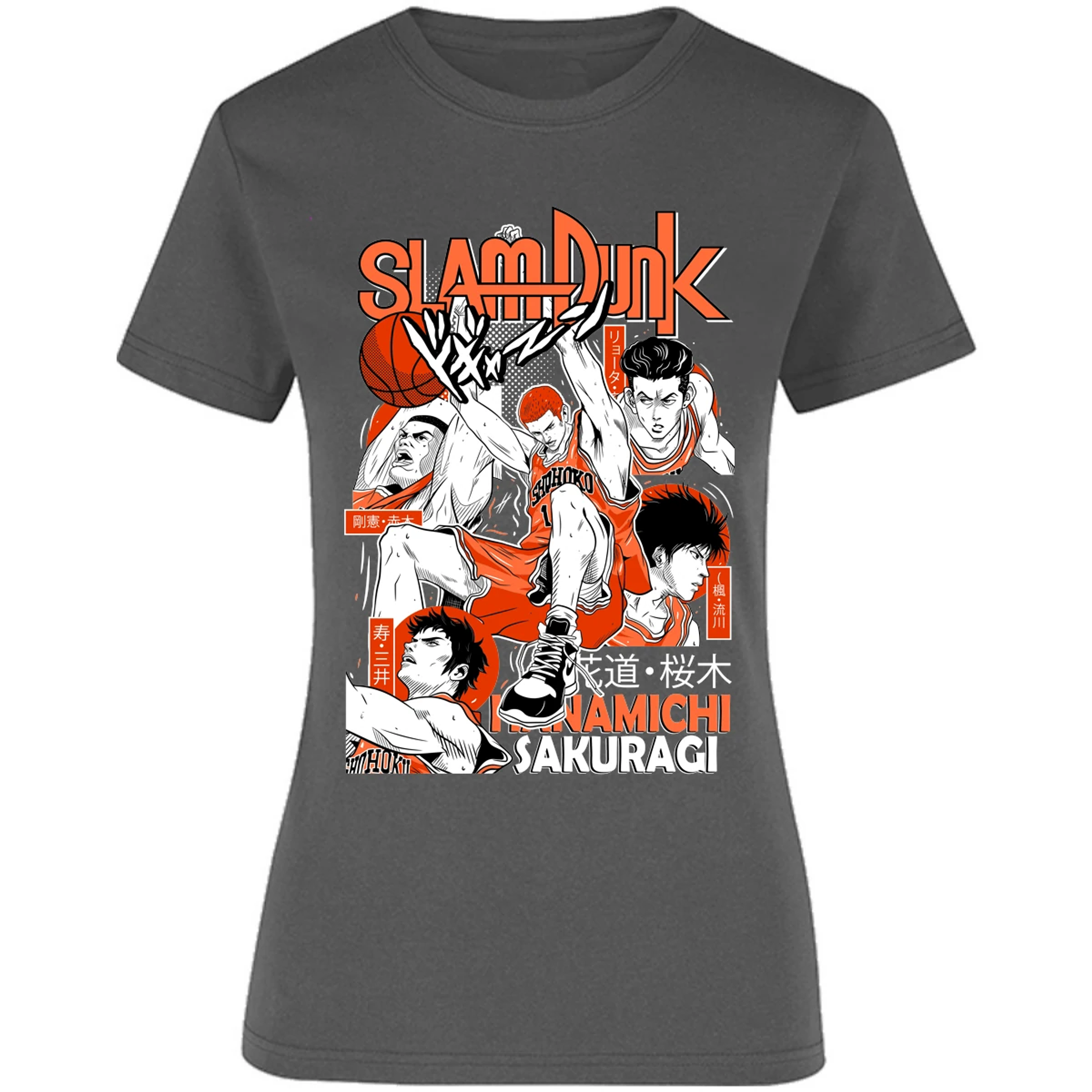 Blusa Slam Dunk Sakuragi Slam Dunk Blusa para Mujer 5