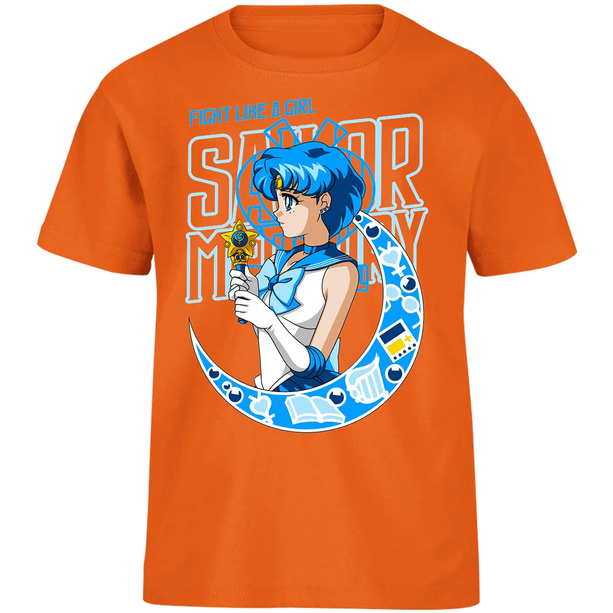 Playera Sailor Moon Sailor Moon Mercury para Niño 9