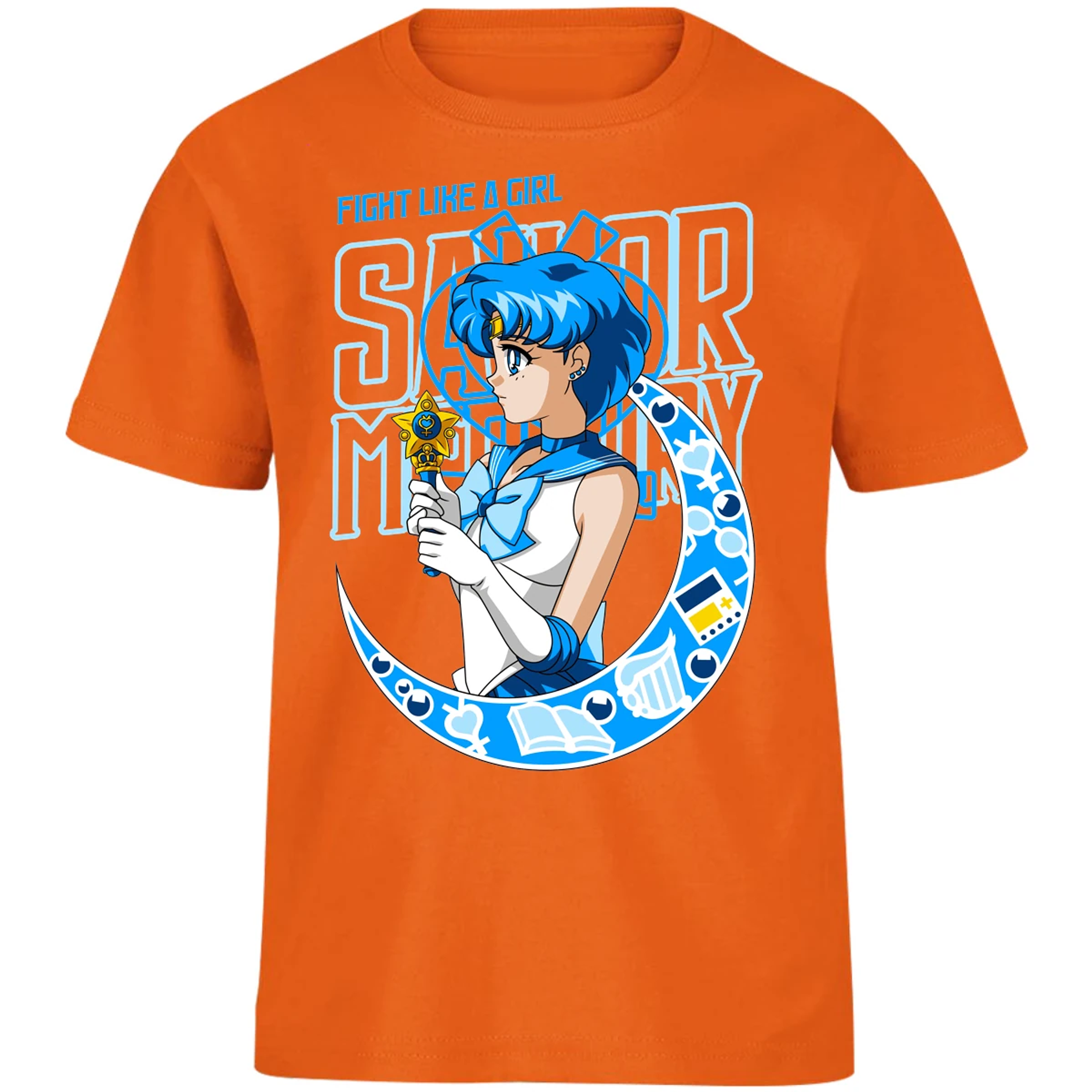 Playera Sailor Moon Sailor Moon Mercury para Niño 9