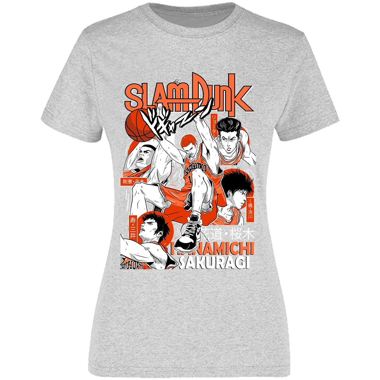 Blusa Slam Dunk Sakuragi Slam Dunk Blusa para Mujer 14